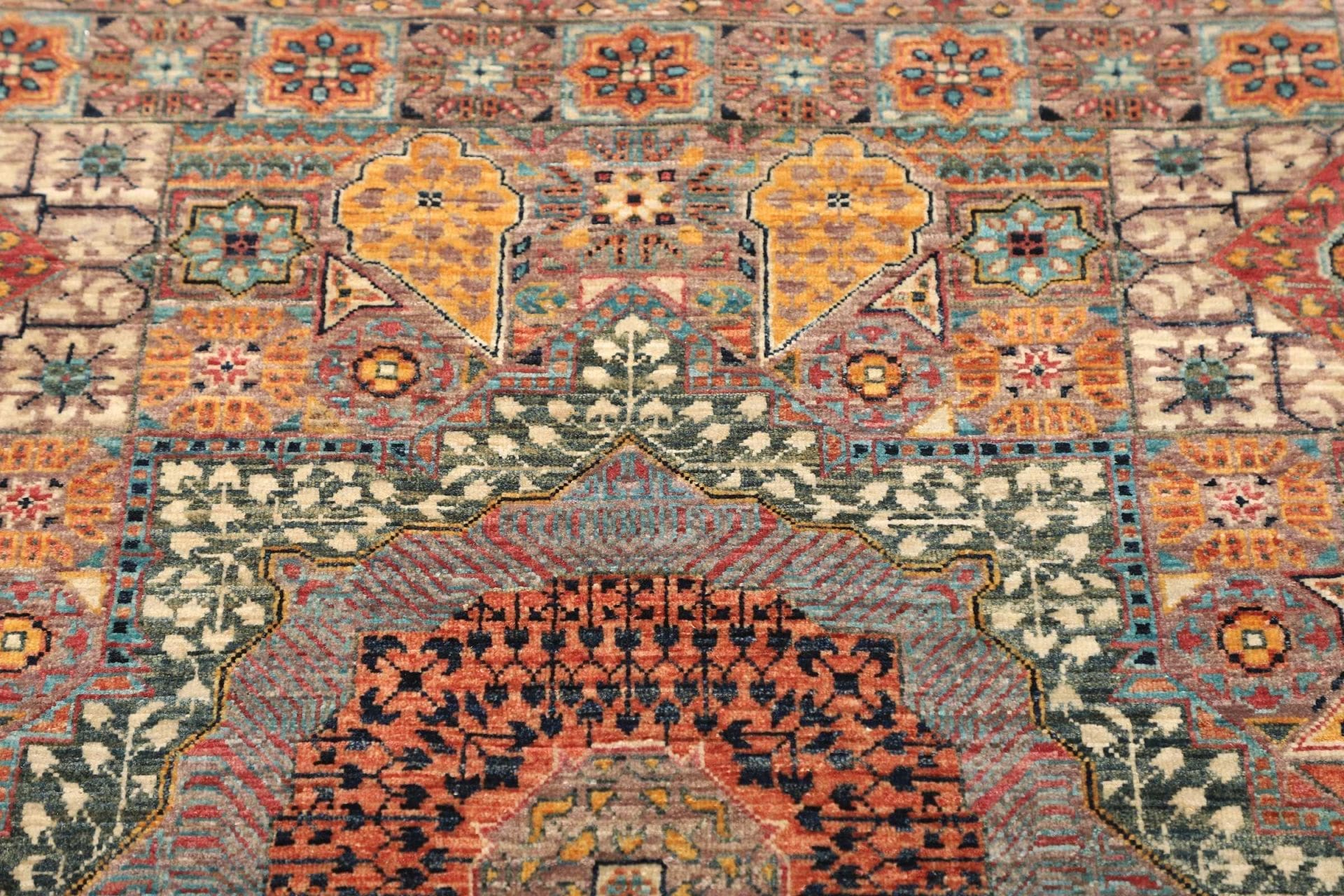 Handgeknüpfter Mamluk Orientteppich, 81 × 248 cm, Wolle