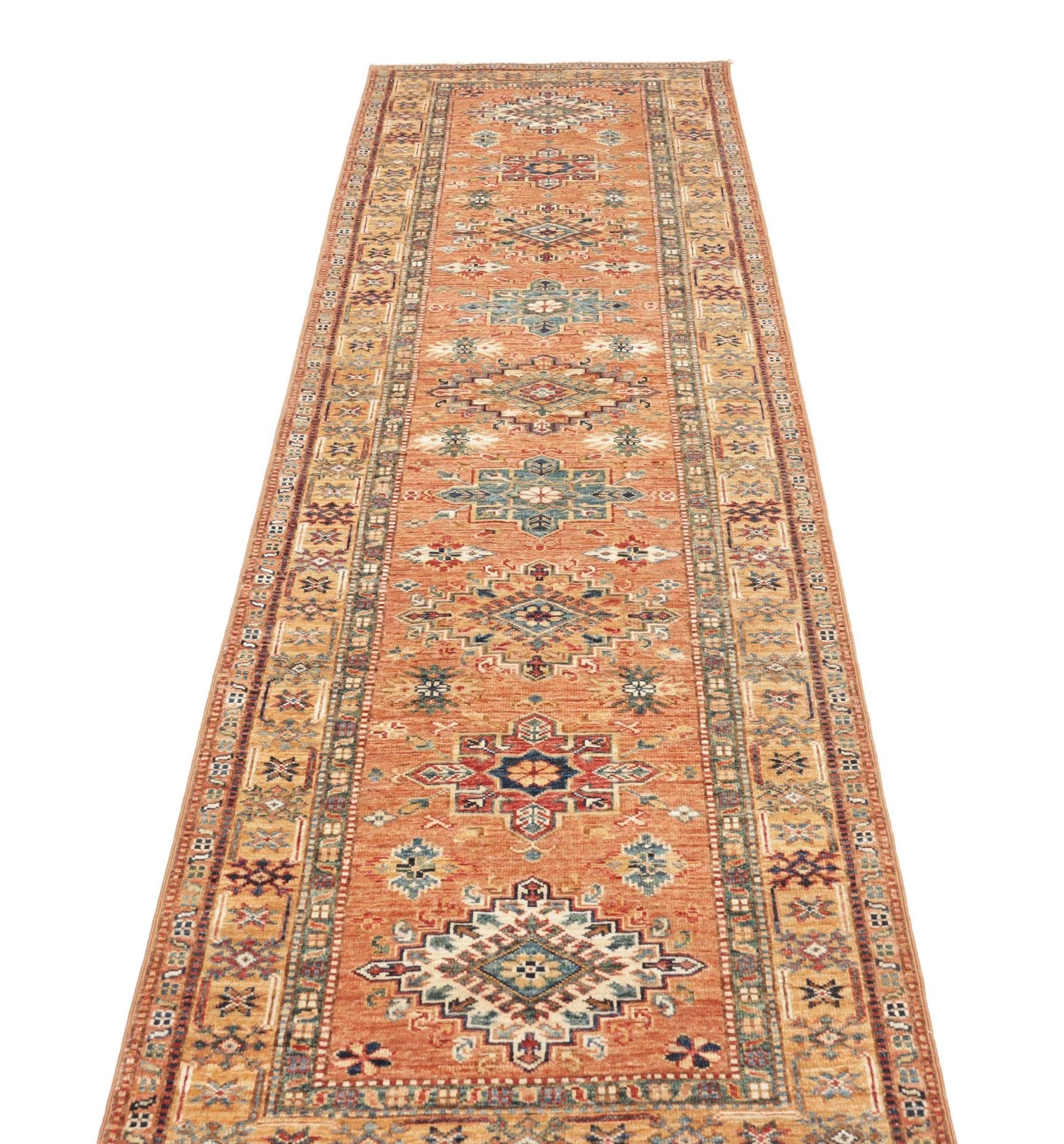 Handgeknüpfter Kazak Orientteppich 87 × 300 cm