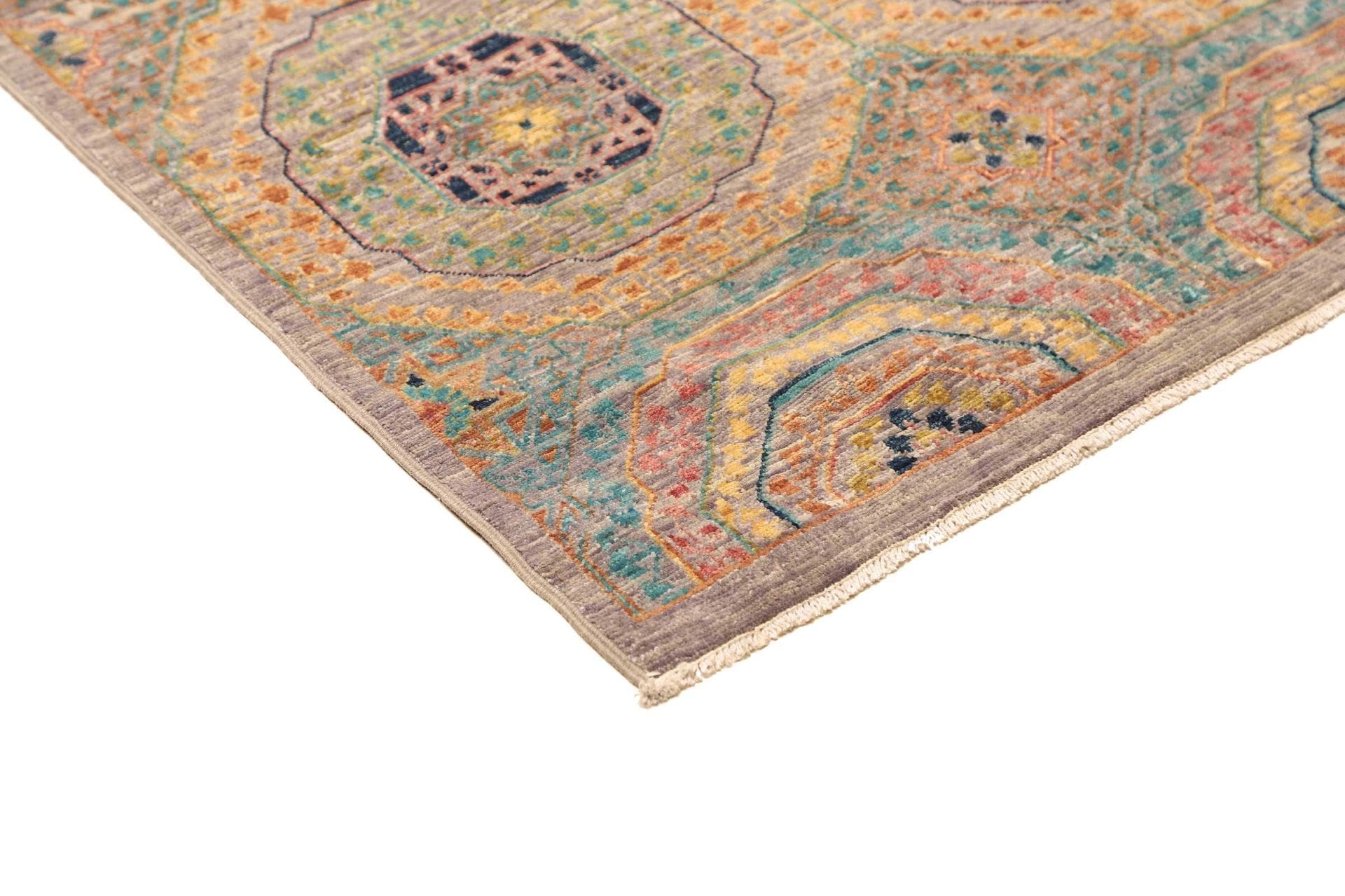 Handgeknüpfter Mamluk Orientteppich, 82 × 294 cm, Wolle