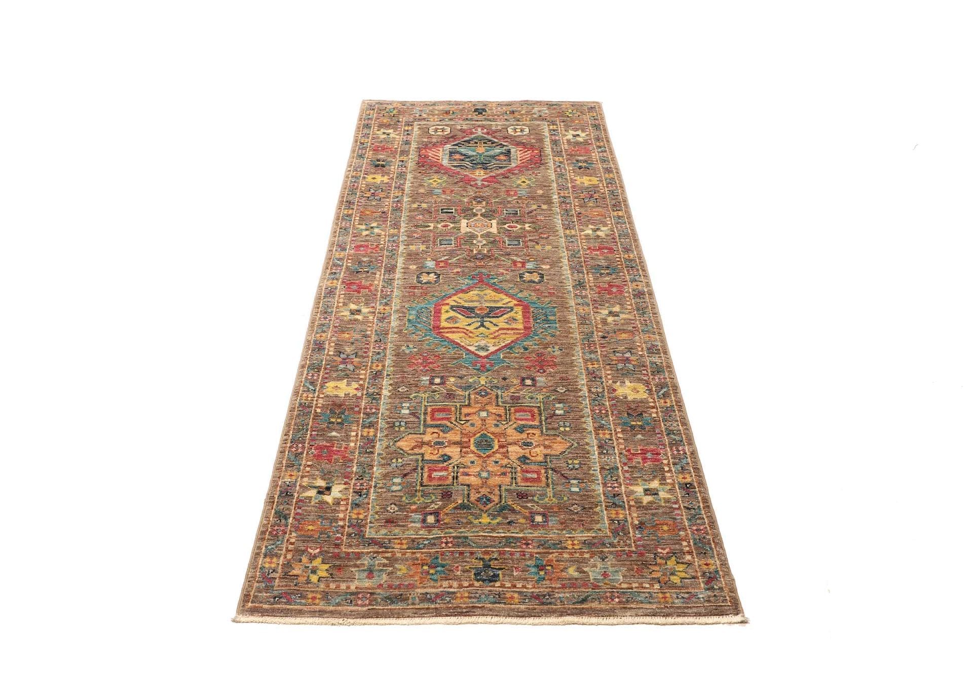 Samarkand Orientteppich aus Pakistan, 81 × 203 cm