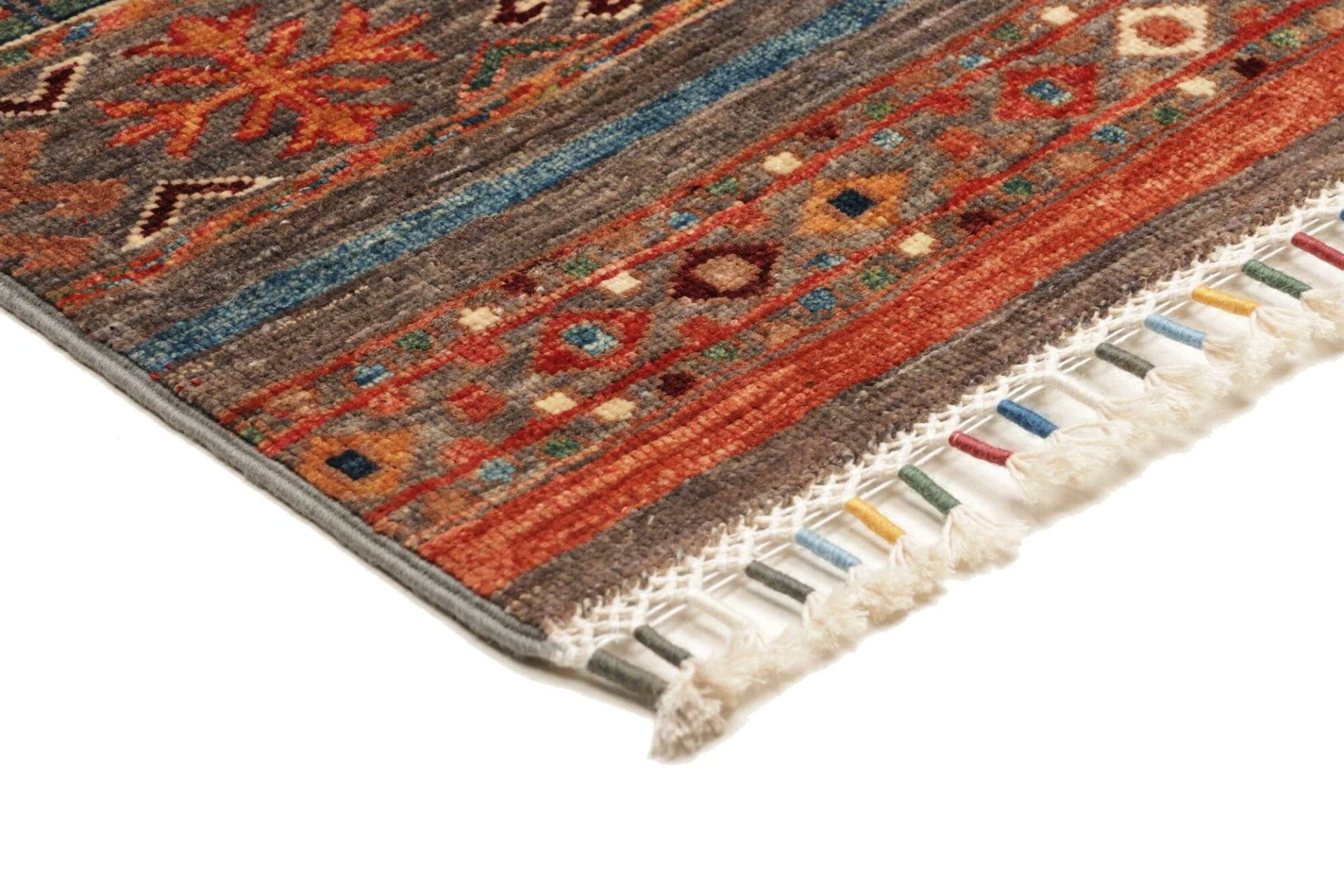 orientteppich-samarkand-85-x-240-cm-handgeknupft-schurwolle-4 Samarkand Orientteppich aus Pakistan, 85 × 240 cm