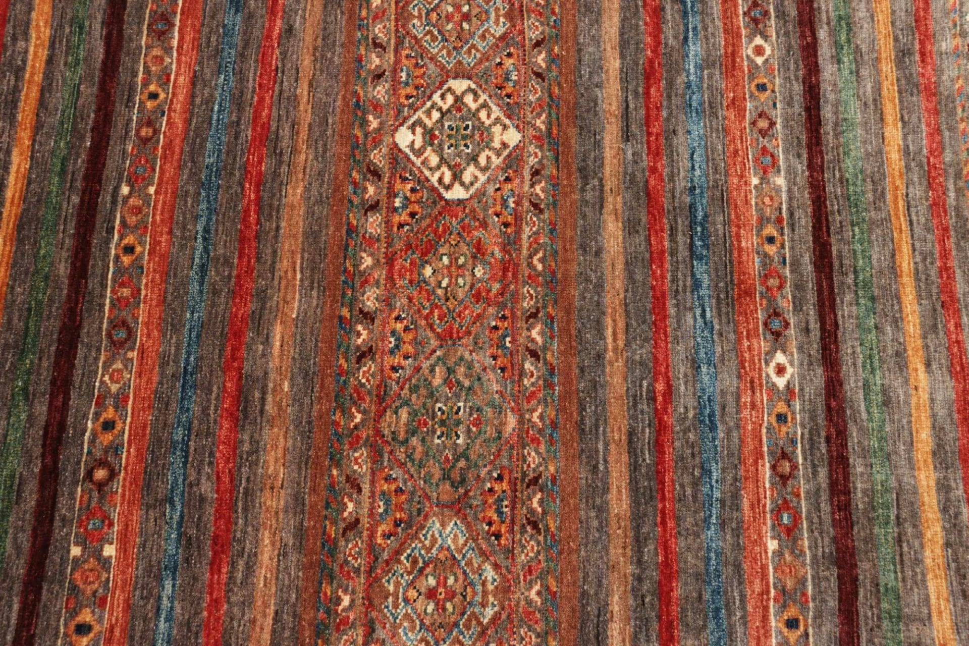 orientteppich-samarkand-85-x-240-cm-handgeknupft-schurwolle-6 Samarkand Orientteppich aus Pakistan, 85 × 240 cm