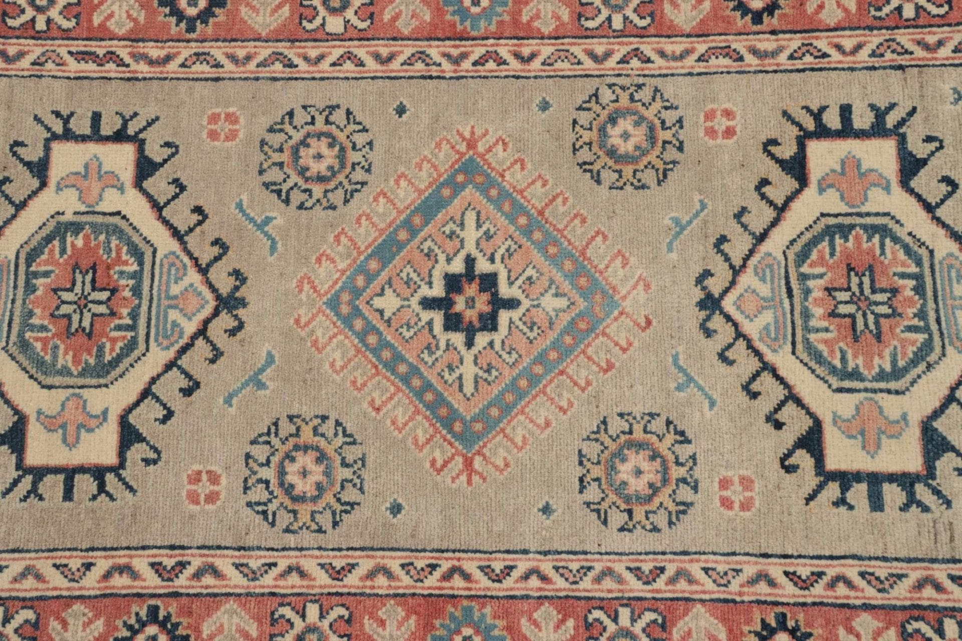 Kazak Orientteppich 86 × 300 cm aus Wolle, handgeknüpft