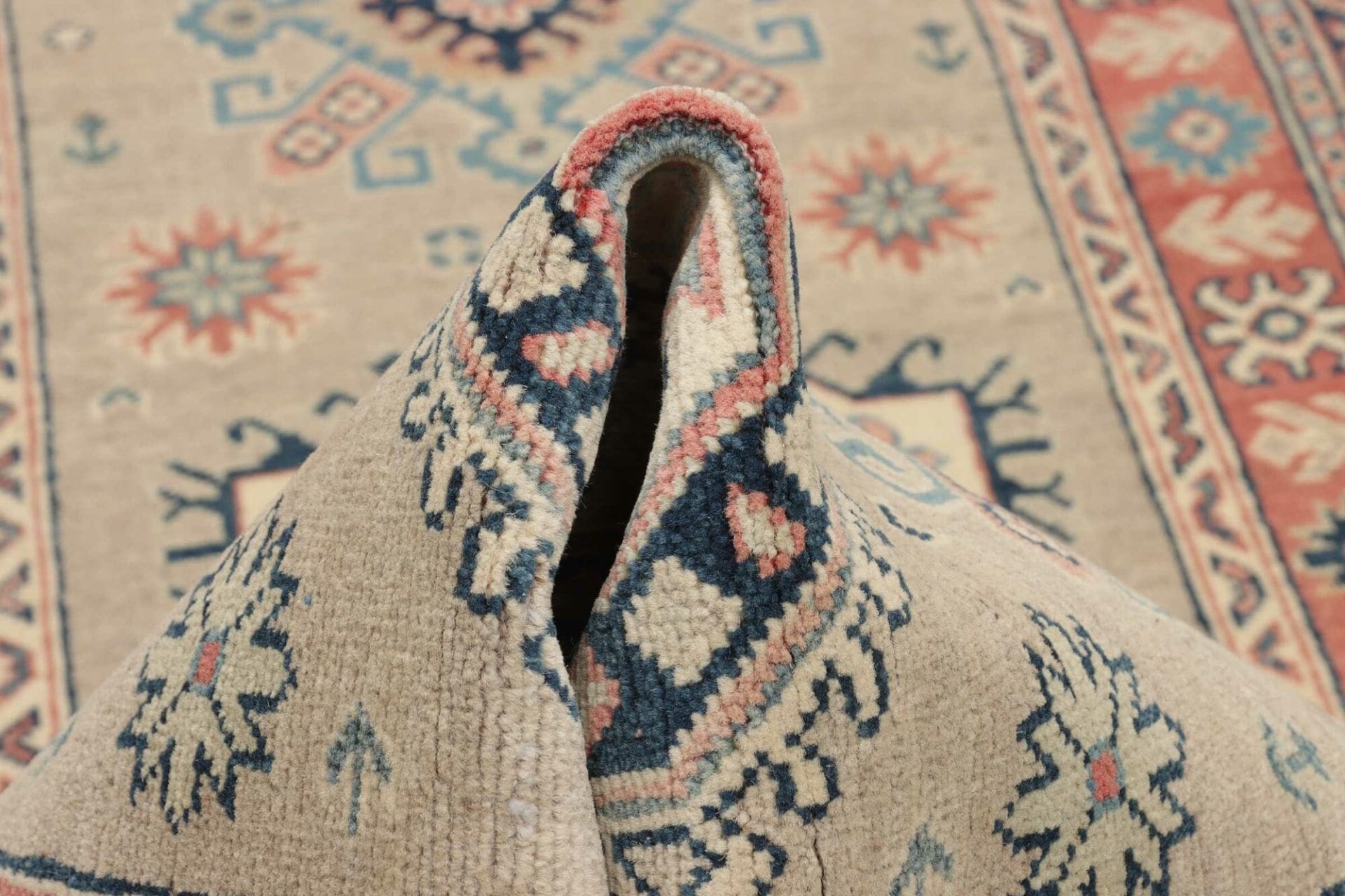 Kazak Orientteppich 86 × 300 cm aus Wolle, handgeknüpft