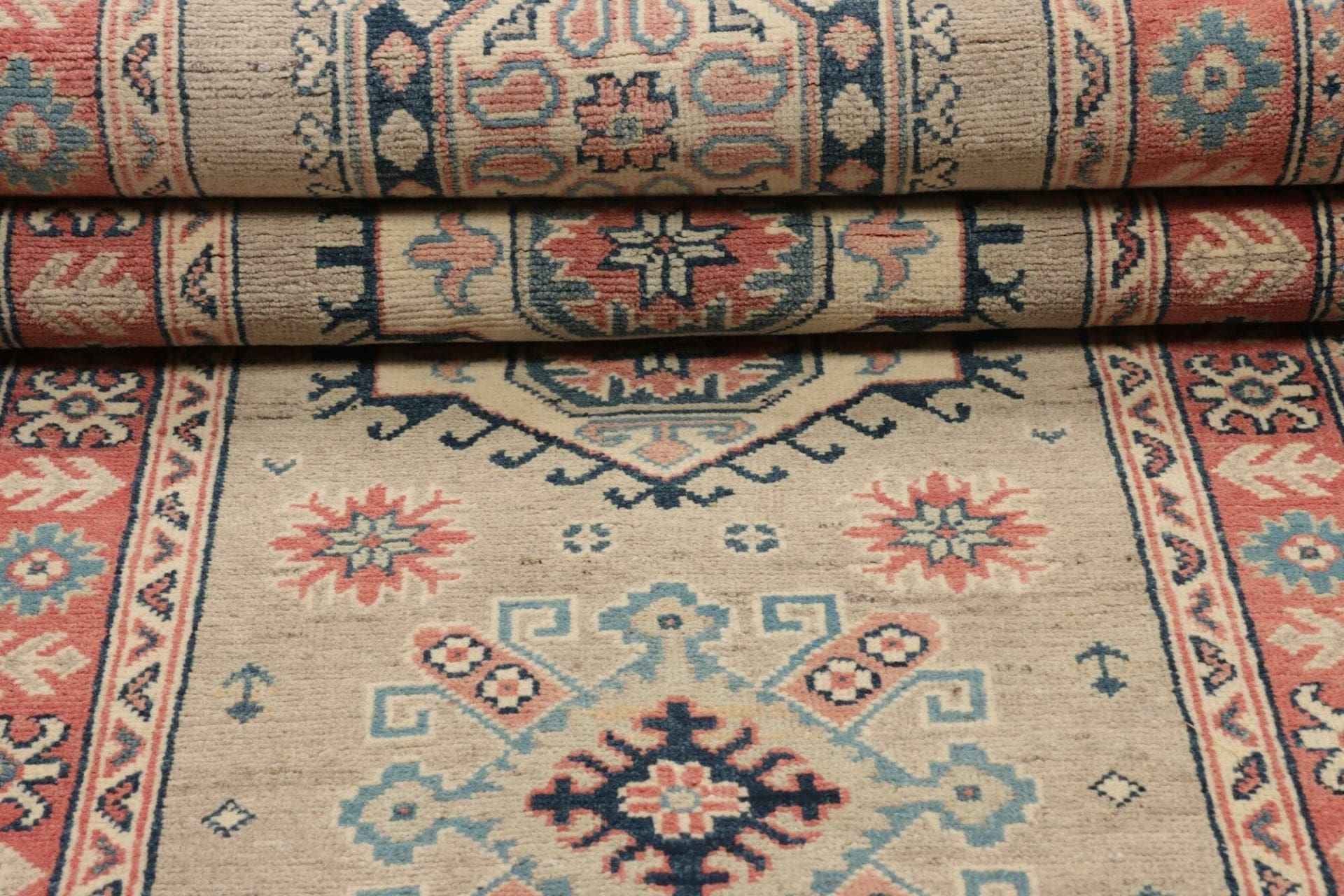 Kazak Orientteppich 86 × 300 cm aus Wolle, handgeknüpft