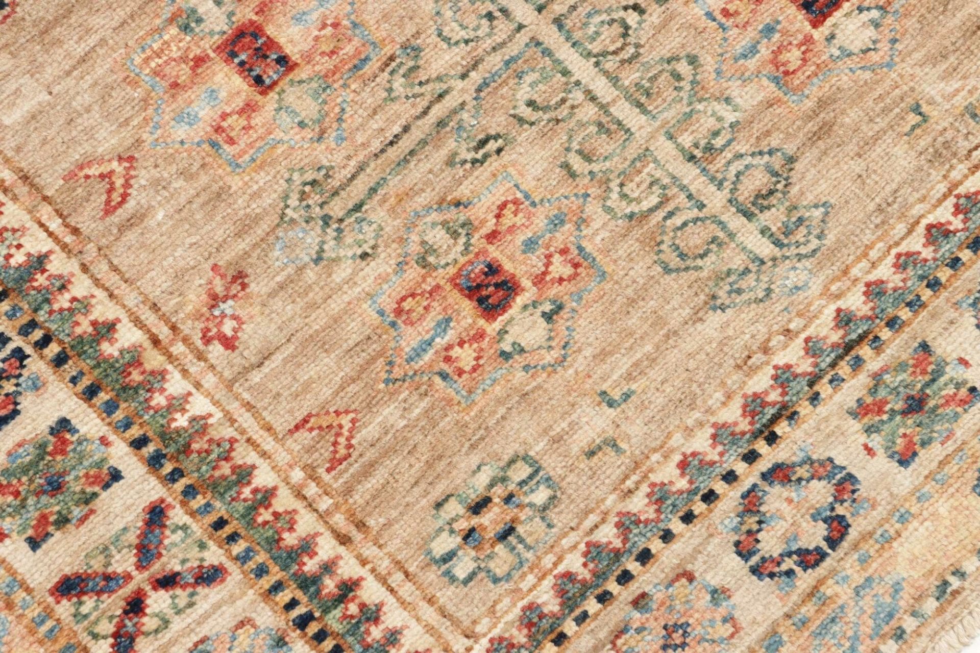 Kazak Orientteppich 84 × 256 cm aus Wolle, handgeknüpft