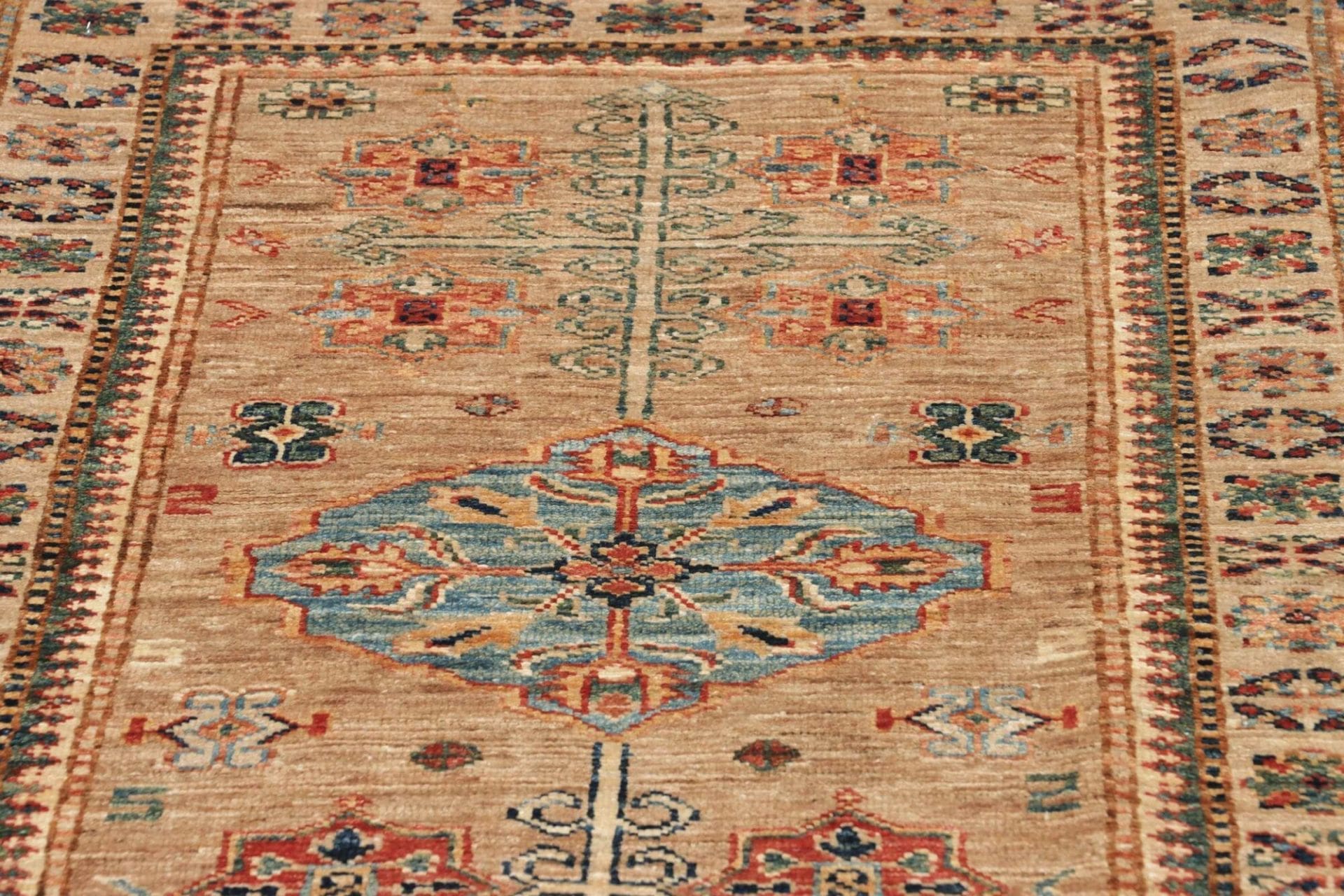 Kazak Orientteppich 84 × 256 cm aus Wolle, handgeknüpft