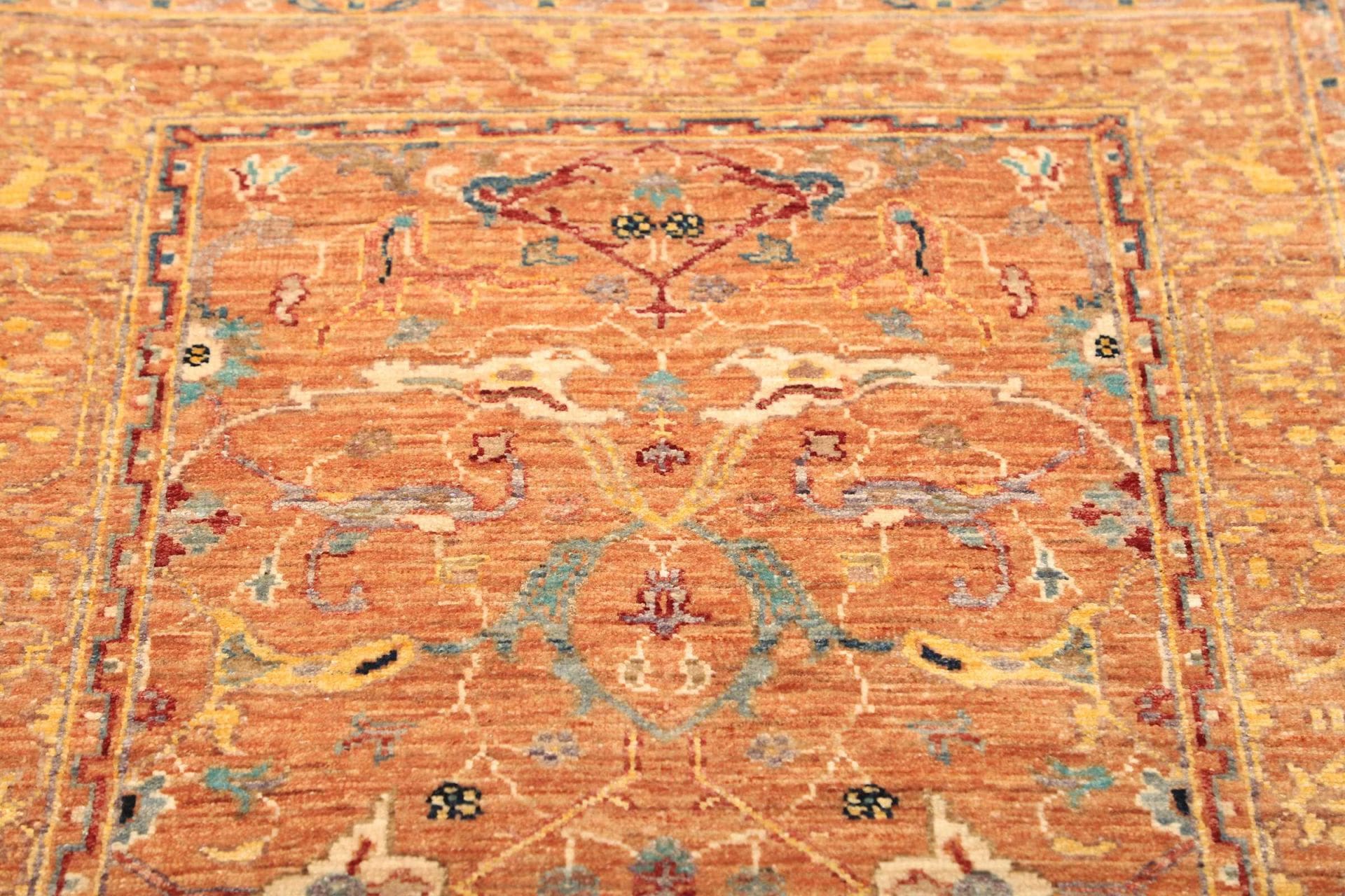 ziegler-orientteppich-86-x-247-cm-schurwolle-handgeknupft-6 Handgeknüpfter Ziegler Orientteppich, 86 × 247 cm, Wolle