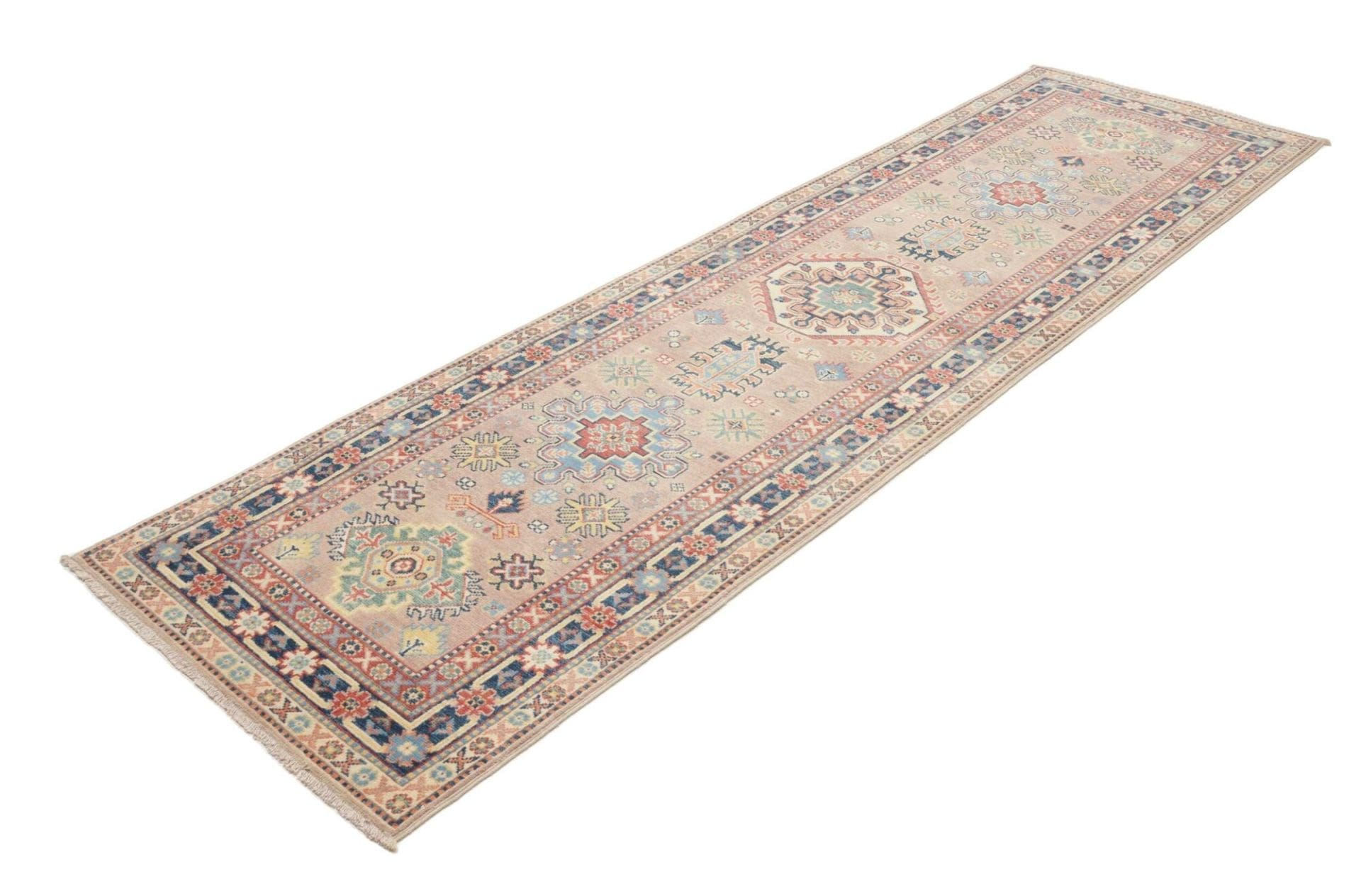 Handgeknüpfter Kazak Orientteppich, 84 × 287 cm, Wolle