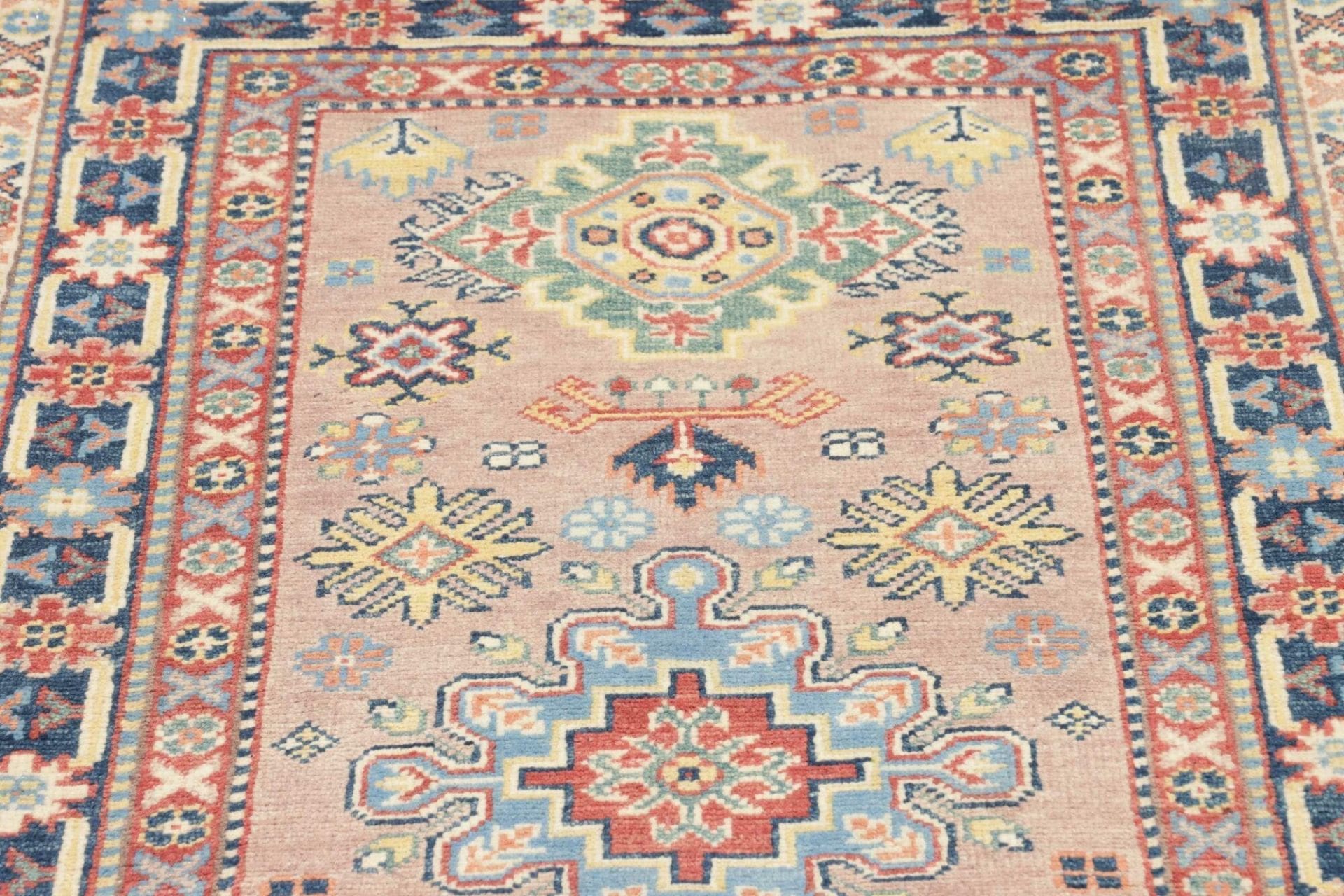 Handgeknüpfter Kazak Orientteppich, 84 × 287 cm, Wolle
