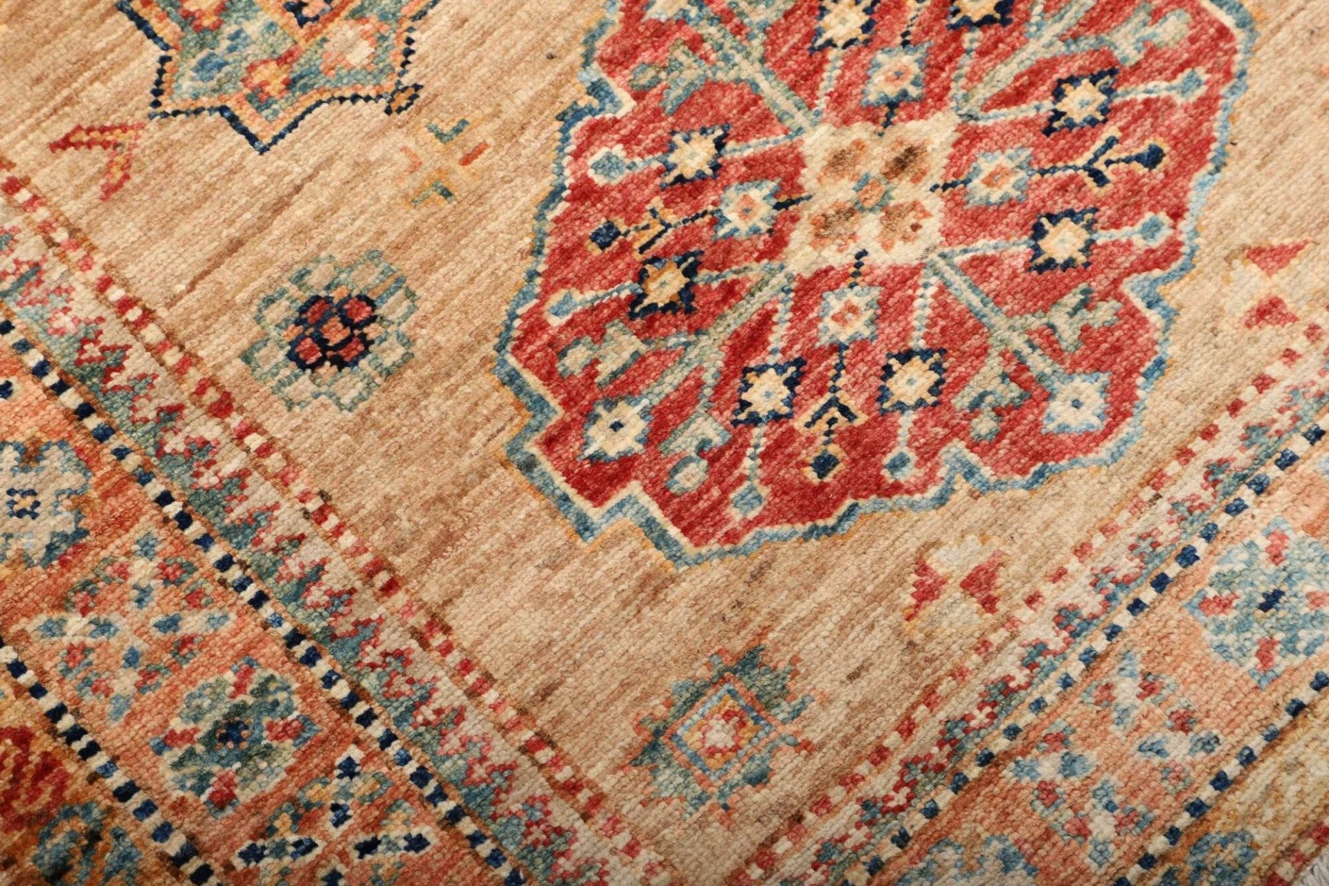 Kazak Orientteppich 86 × 296 cm aus Wolle, handgeknüpft