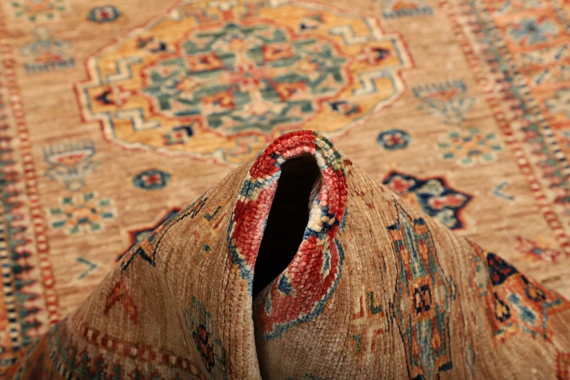Kazak Orientteppich 86 × 296 cm aus Wolle, handgeknüpft