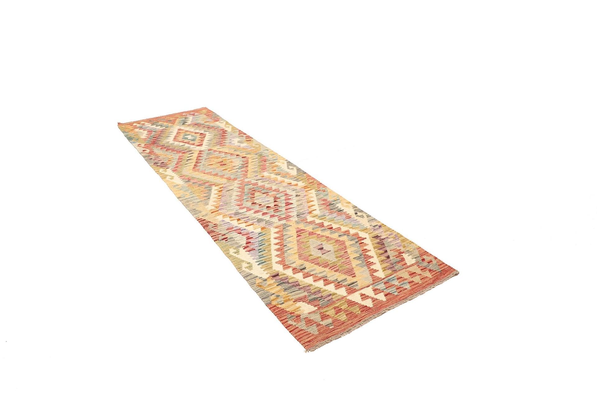 Handgewebter Kelim, 87 × 289 cm, Wolle