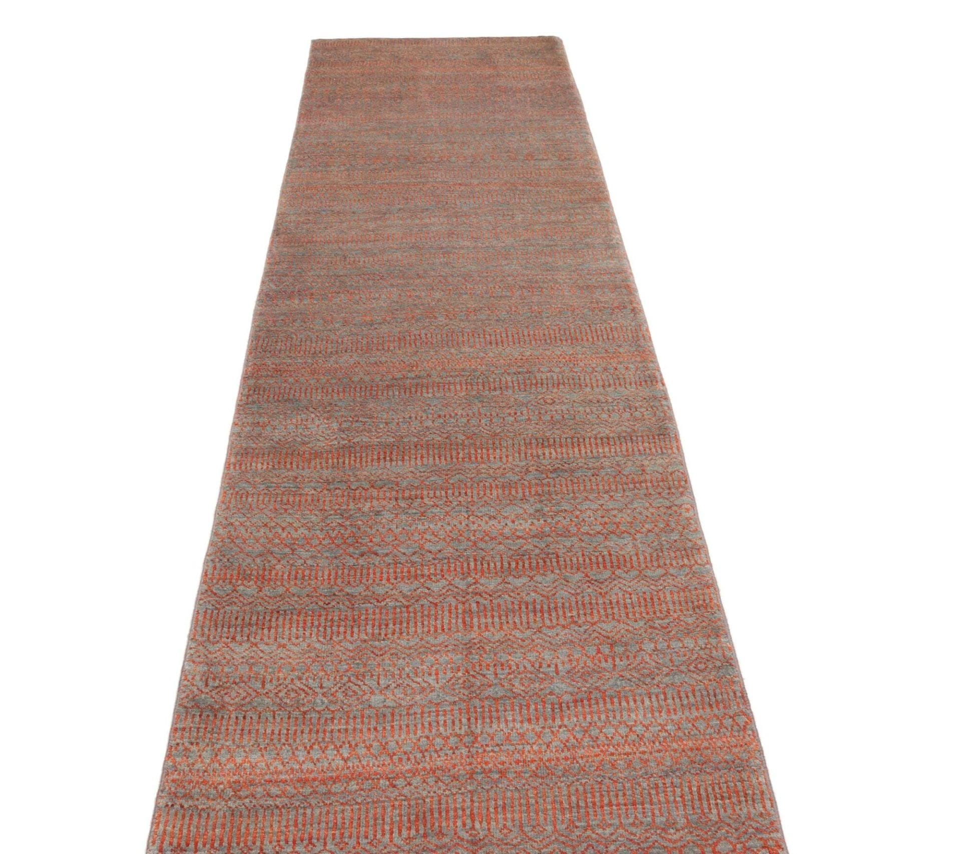 Handgeknüpfter Loribaft Orientteppich, 84 × 295 cm, Wolle