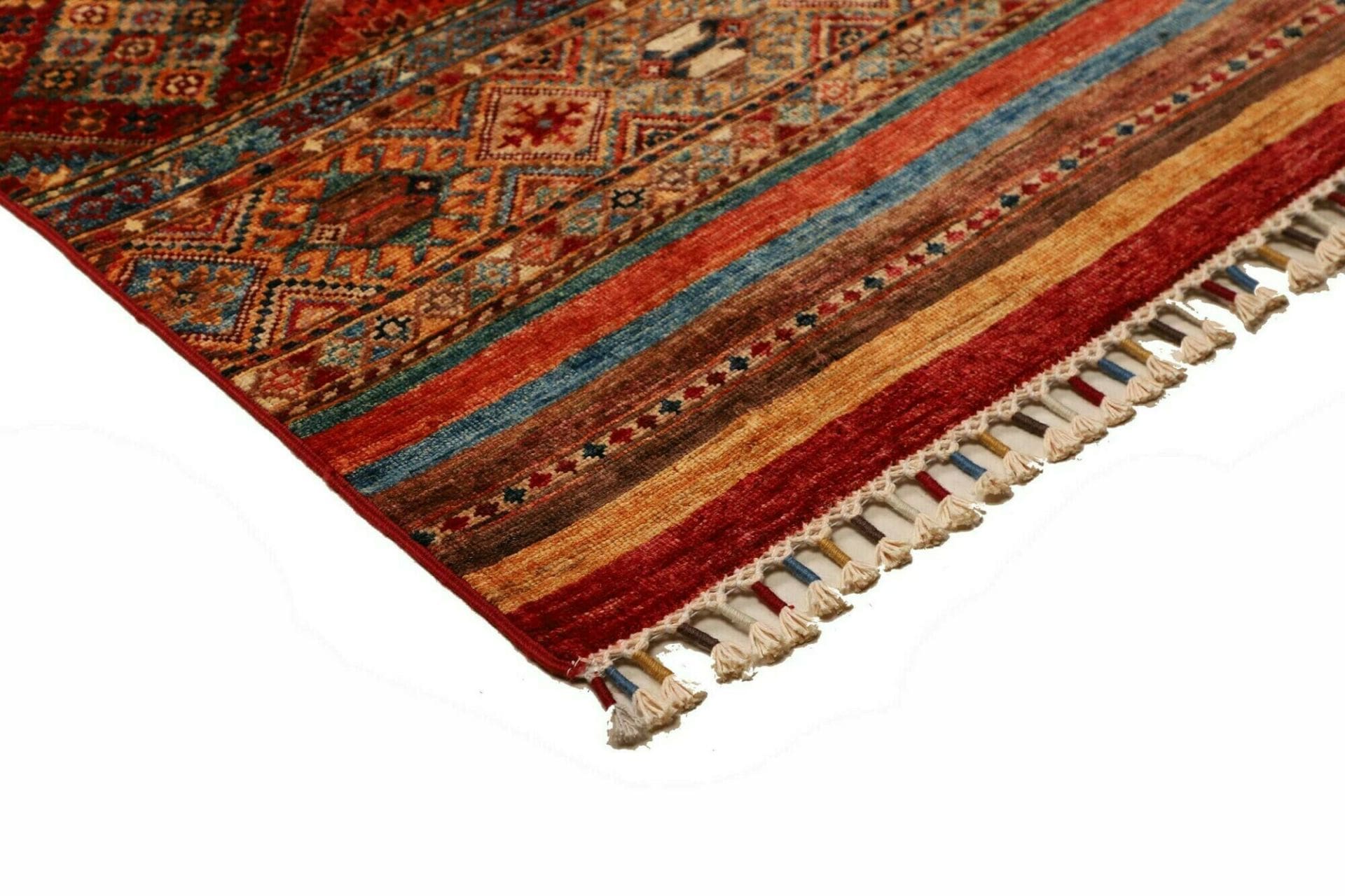 Handgeknüpfter Samarkand Orientteppich, 86 × 293 cm, Wolle
