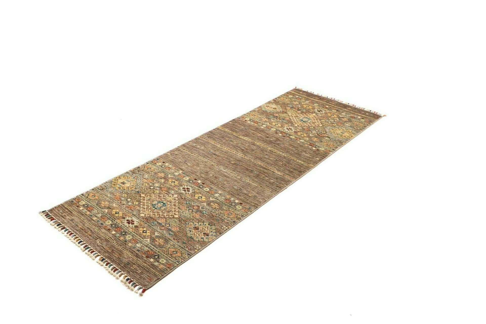 Handgeknüpfter Samarkand Orientteppich 75 × 202 cm