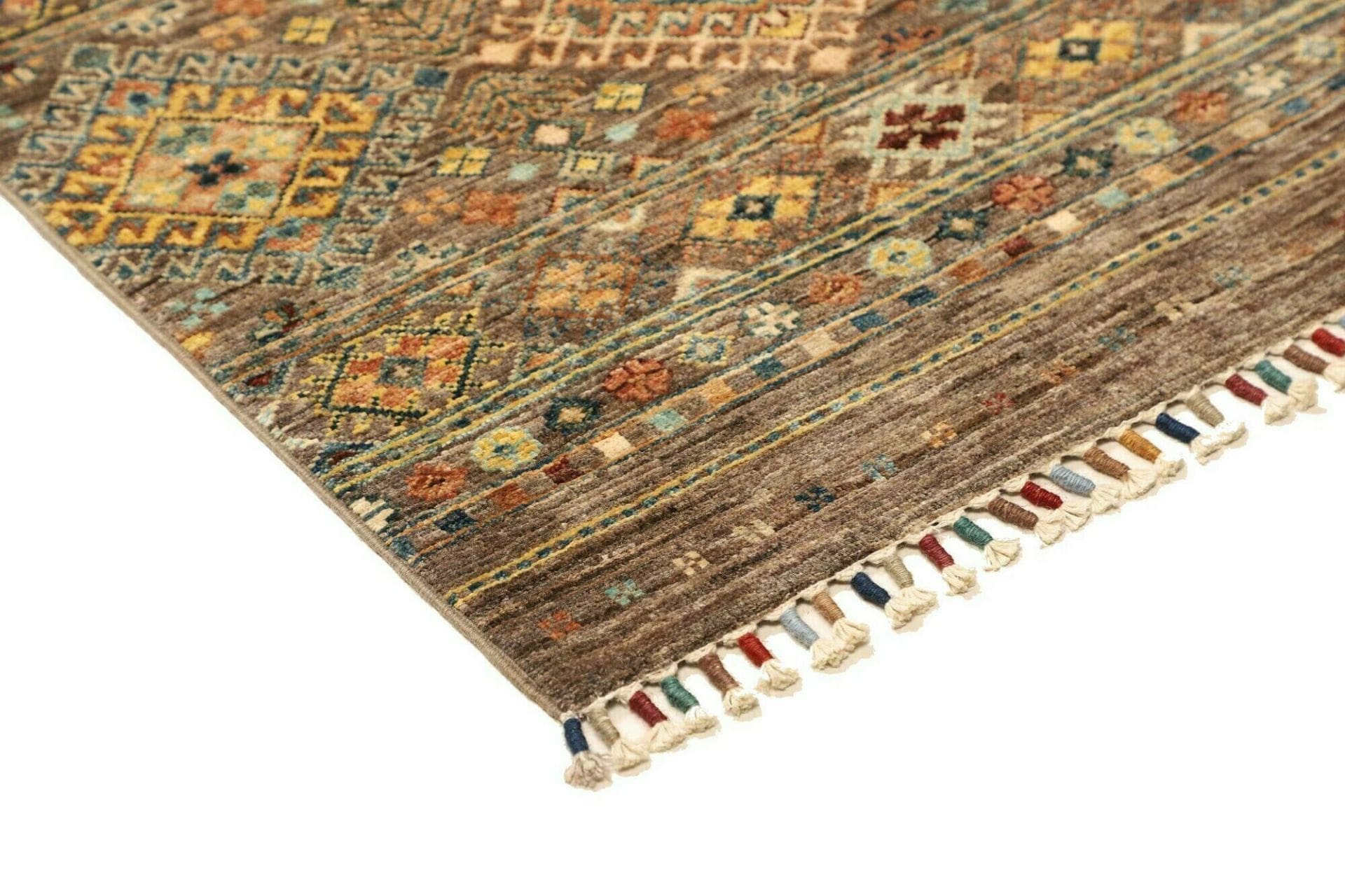 Handgeknüpfter Samarkand Orientteppich 75 × 202 cm