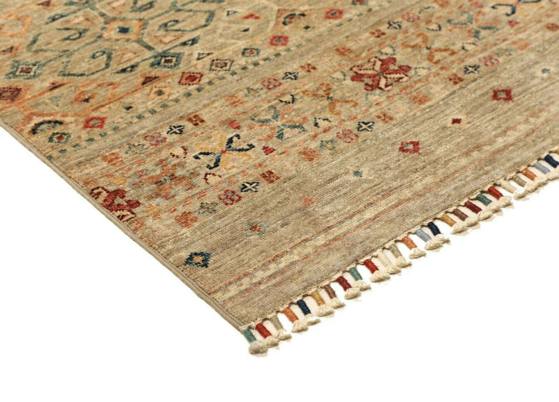 Handgeknüpfter Samarkand Orientteppich, 79 × 290 cm, Wolle