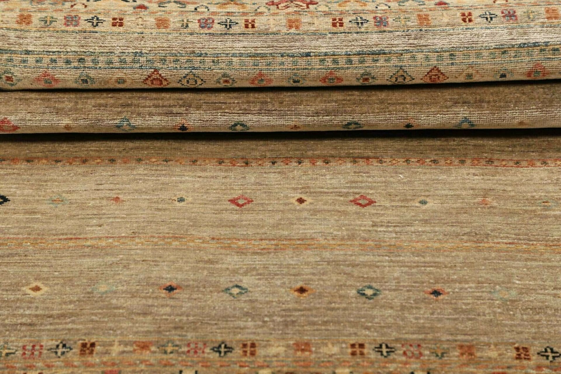 Handgeknüpfter Samarkand Orientteppich, 79 × 290 cm, Wolle
