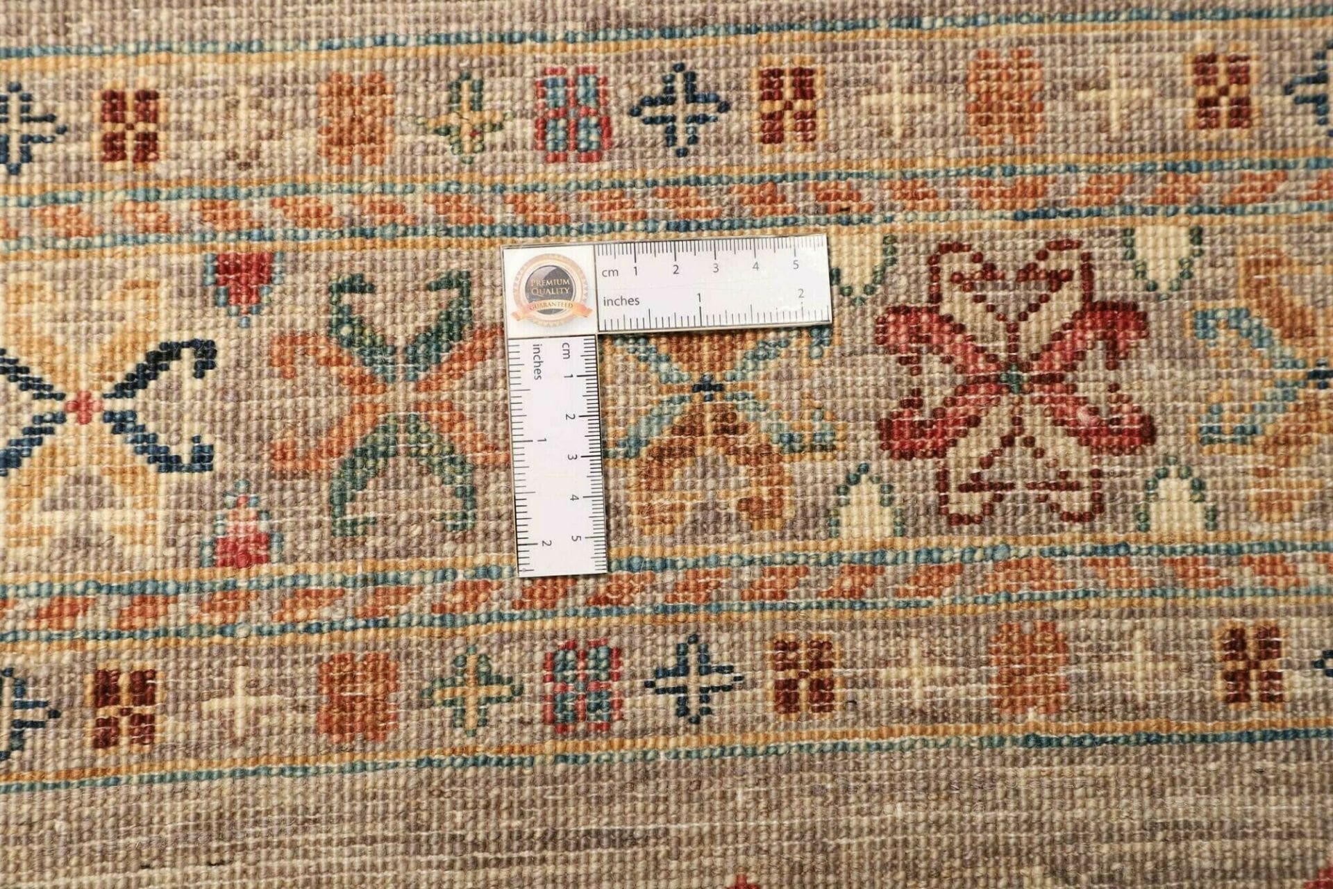 Handgeknüpfter Samarkand Orientteppich, 79 × 290 cm, Wolle