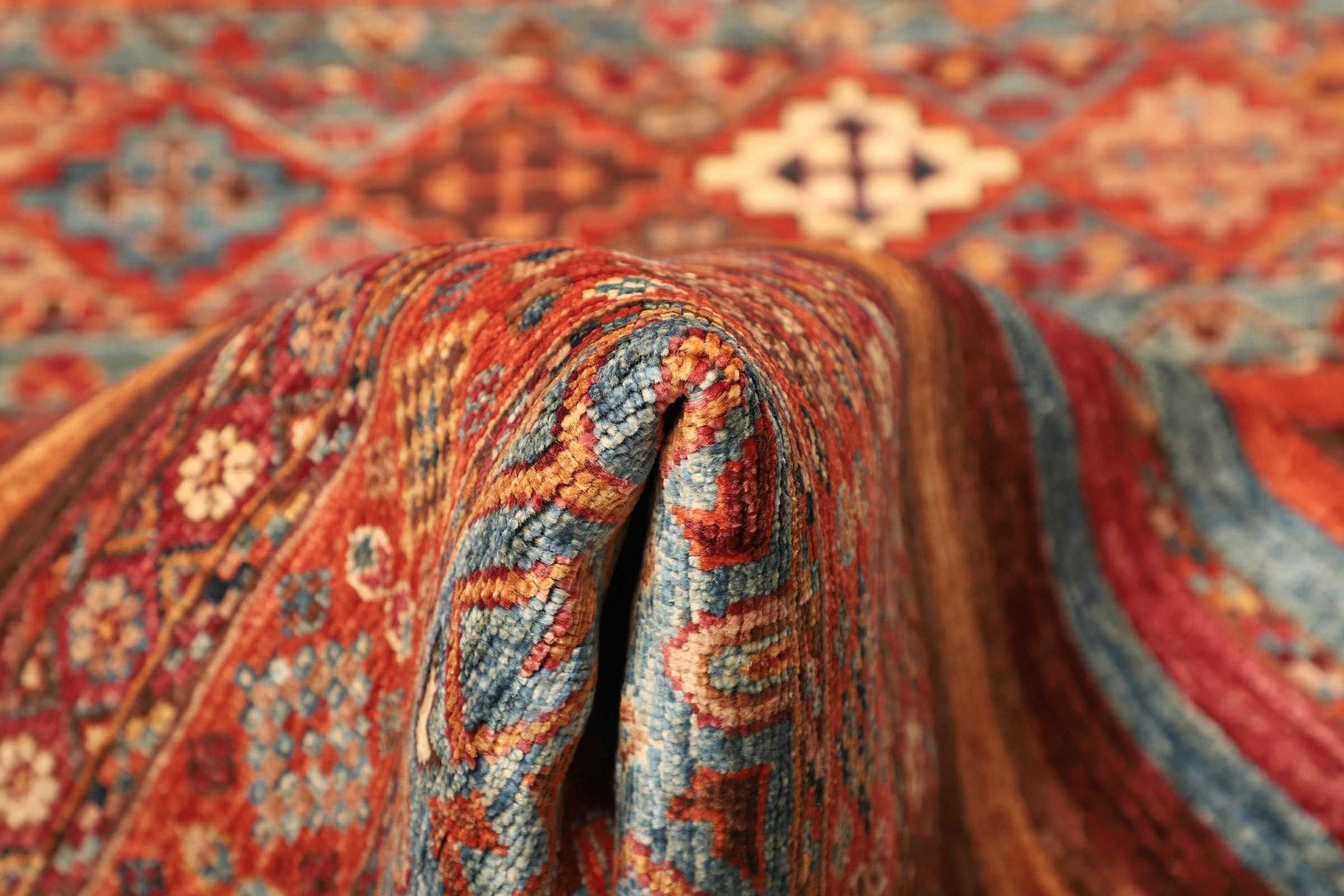 Samarkand Orientteppich 85 × 292 cm aus Wolle, handgeknüpft