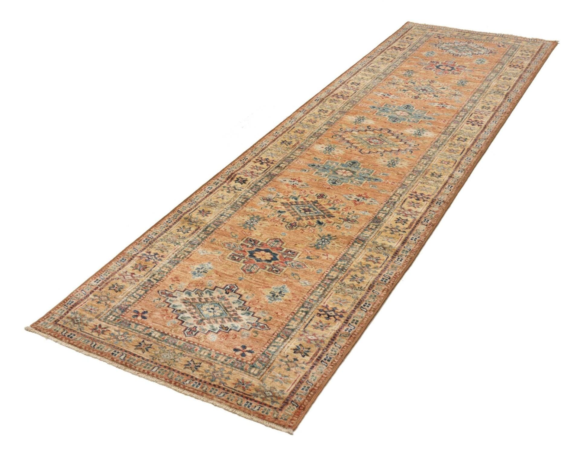 Kazak Orientteppich aus Pakistan, 81 × 297 cm