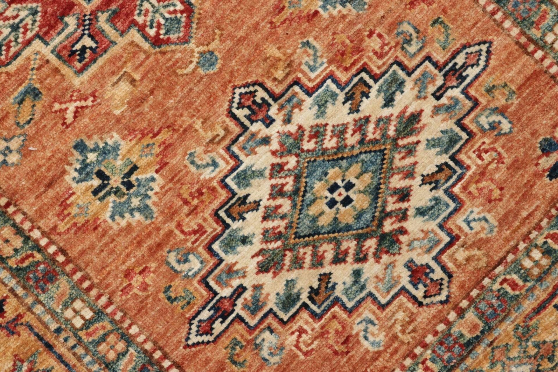 Kazak Orientteppich aus Pakistan, 81 × 297 cm