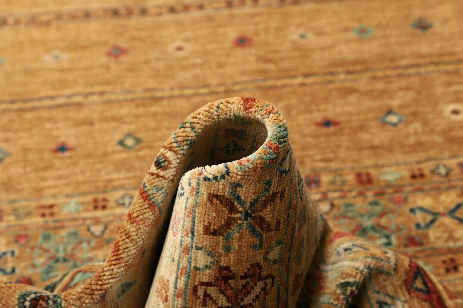 Handgeknüpfter Samarkand Orientteppich 83 × 290 cm