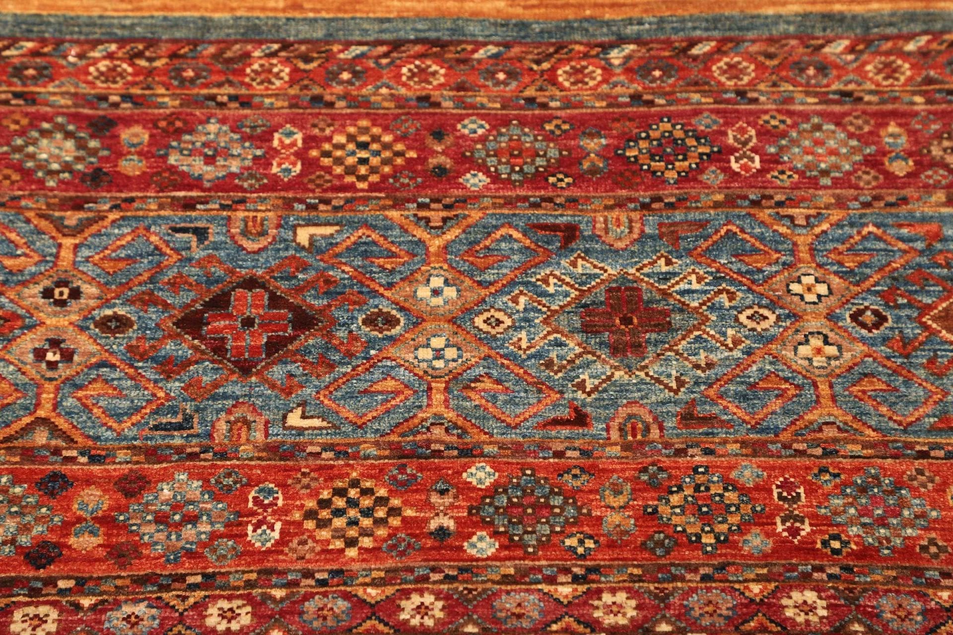 Samarkand Orientteppich 84 × 292 cm aus Wolle, handgeknüpft