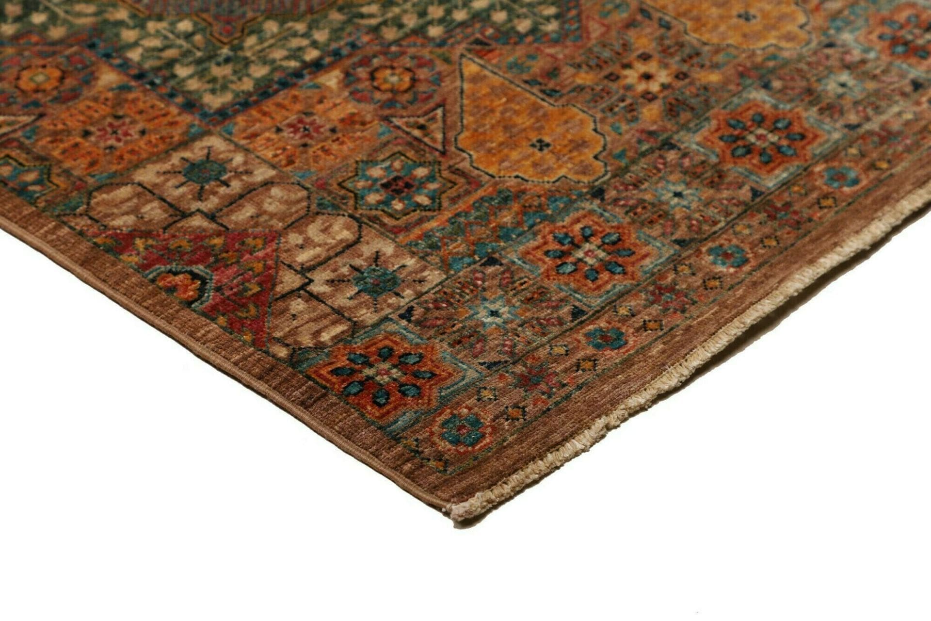 Handgeknüpfter Mamluk Orientteppich, 84 × 244 cm, Wolle