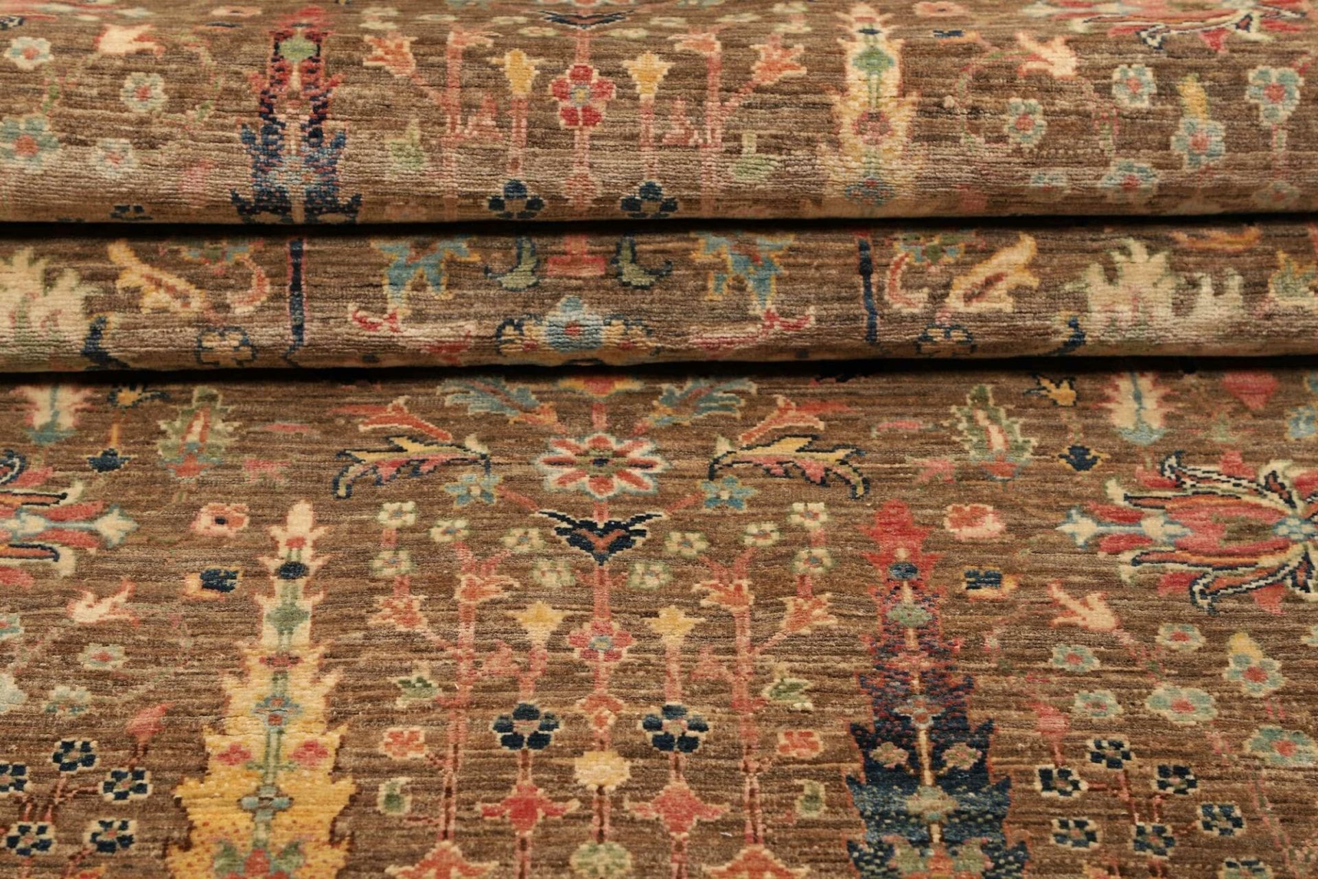 Handgeknüpfter Samarkand Orientteppich, 82 × 295 cm, Wolle