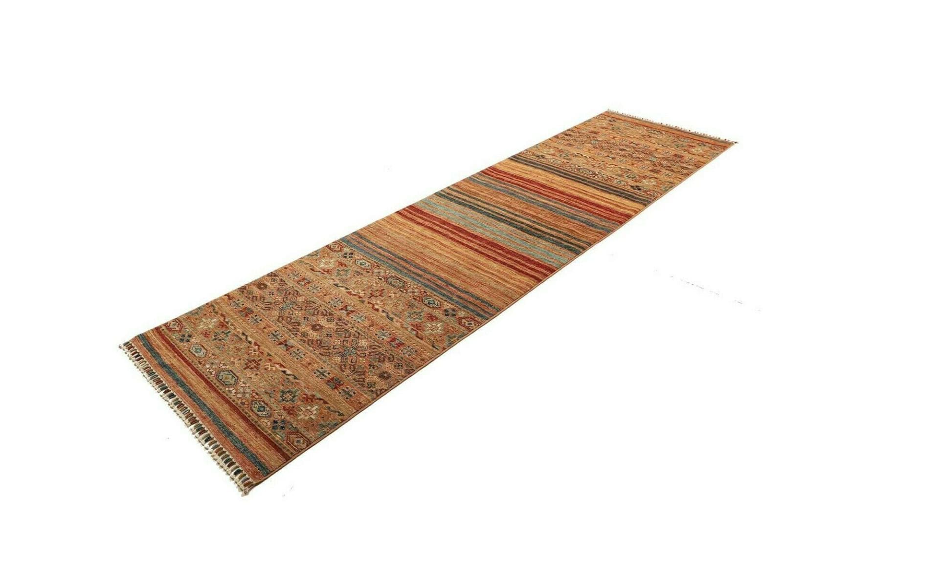 Handgeknüpfter Samarkand Orientteppich 87 × 300 cm