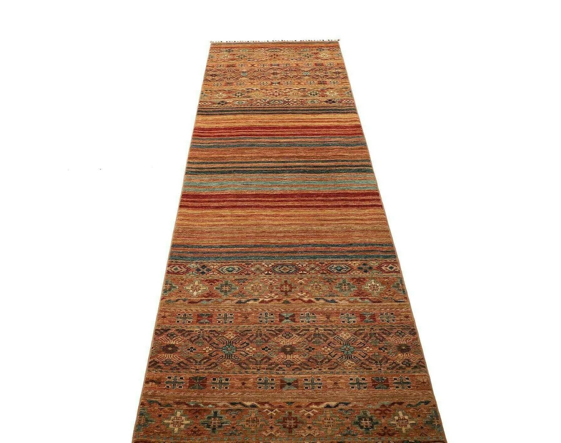 Handgeknüpfter Samarkand Orientteppich 87 × 300 cm