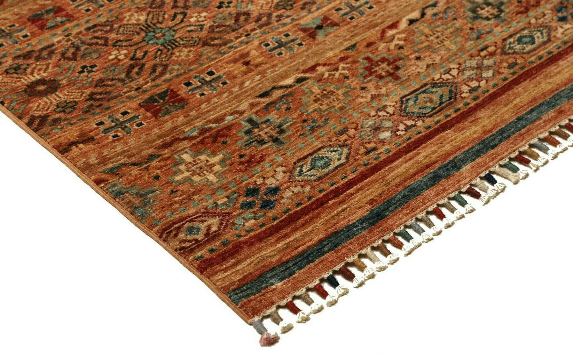 Handgeknüpfter Samarkand Orientteppich 87 × 300 cm