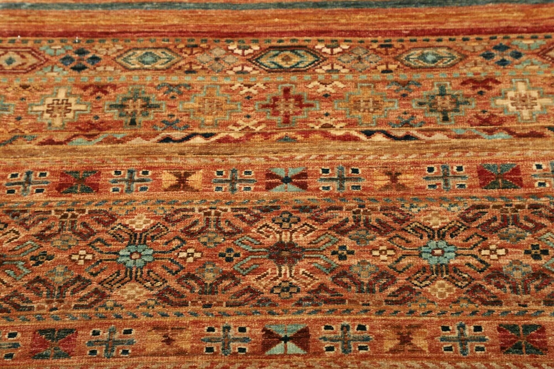 Handgeknüpfter Samarkand Orientteppich 87 × 300 cm