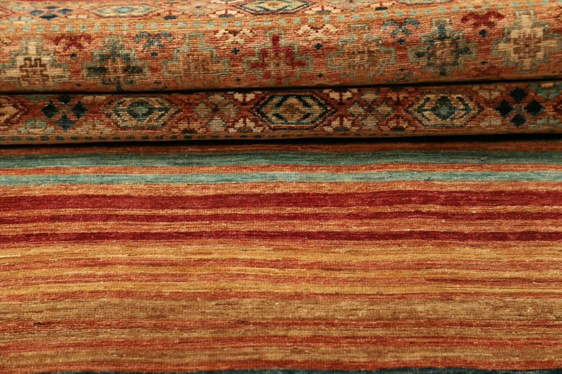 Handgeknüpfter Samarkand Orientteppich 87 × 300 cm
