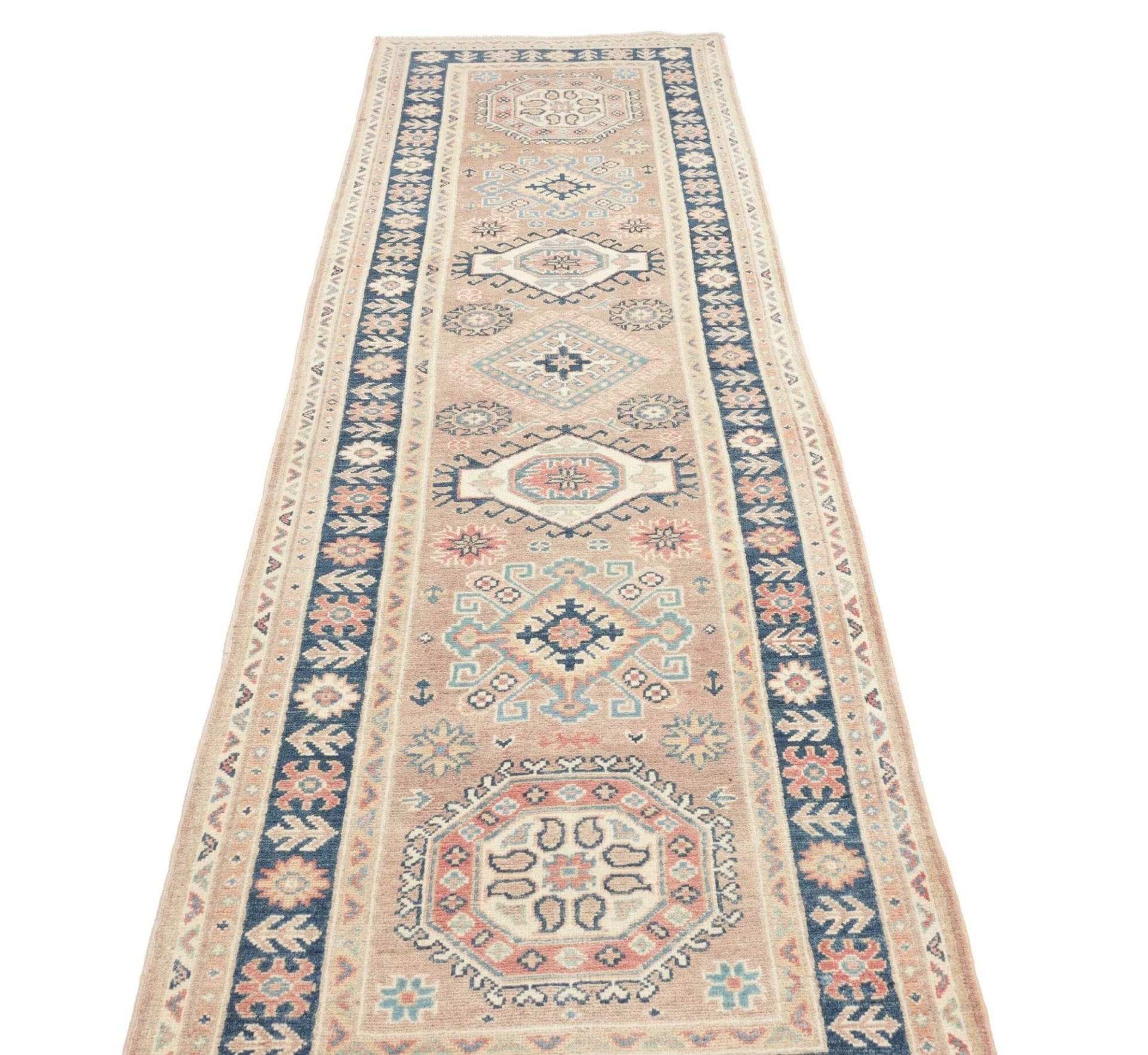 Handgeknüpfter Kazak Orientteppich 87 × 293 cm
