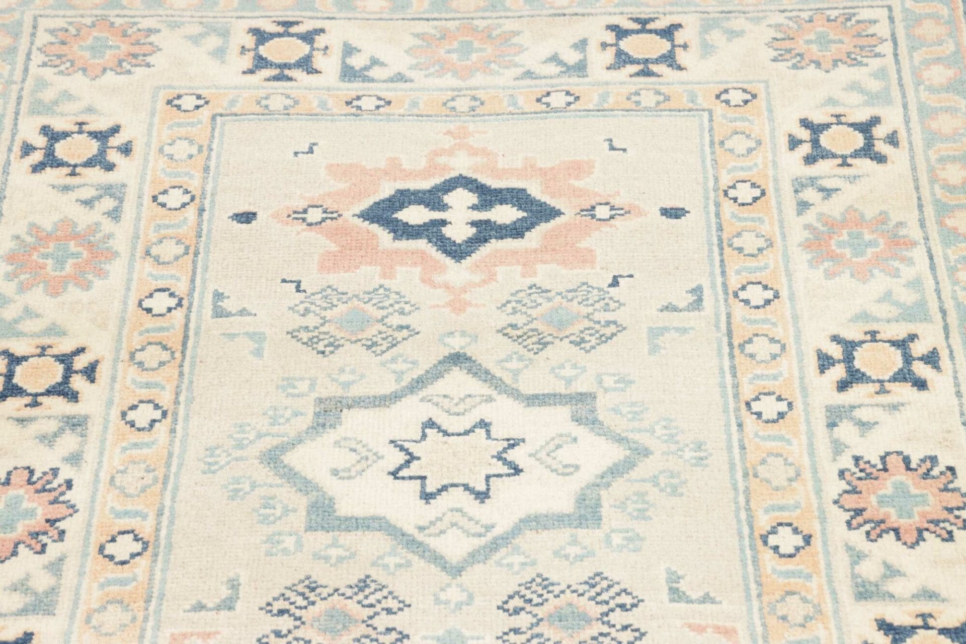 Kazak Orientteppich 86 × 294 cm aus Wolle, handgeknüpft