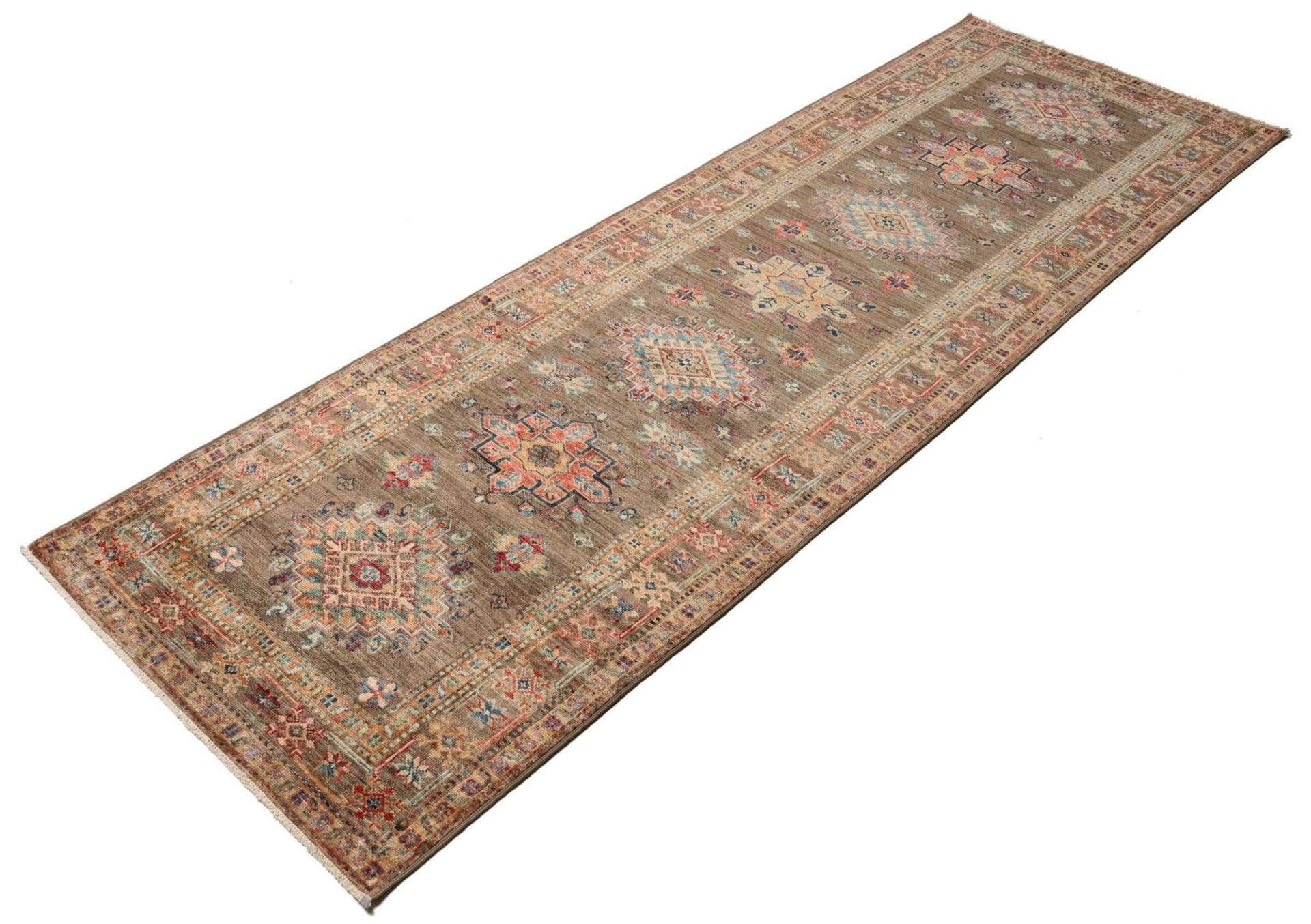 Handgeknüpfter Kazak Orientteppich 88 × 256 cm
