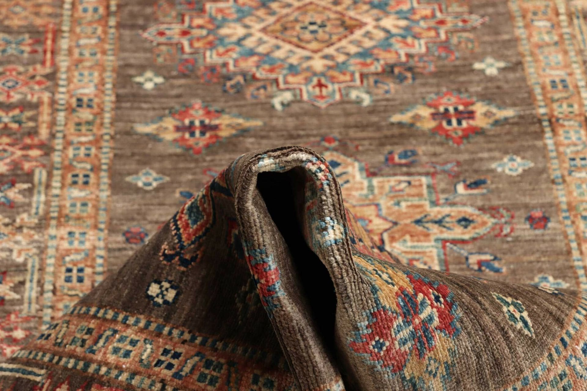 Handgeknüpfter Kazak Orientteppich 88 × 256 cm