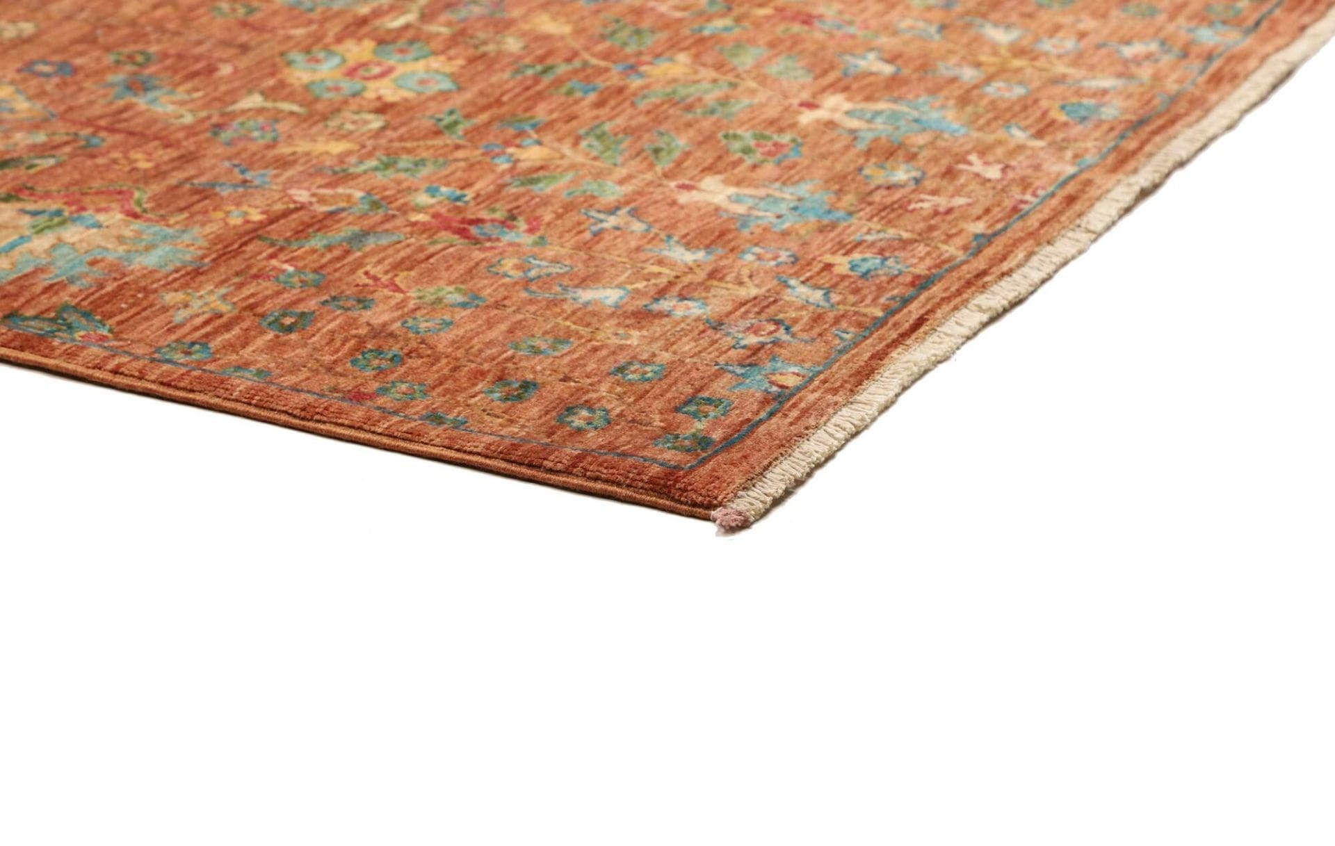ziegler-orientteppich-87-x-294cm-schurwolle-handgeknupft-4 Ziegler Orientteppich 87 × 294 cm aus Wolle, handgeknüpft