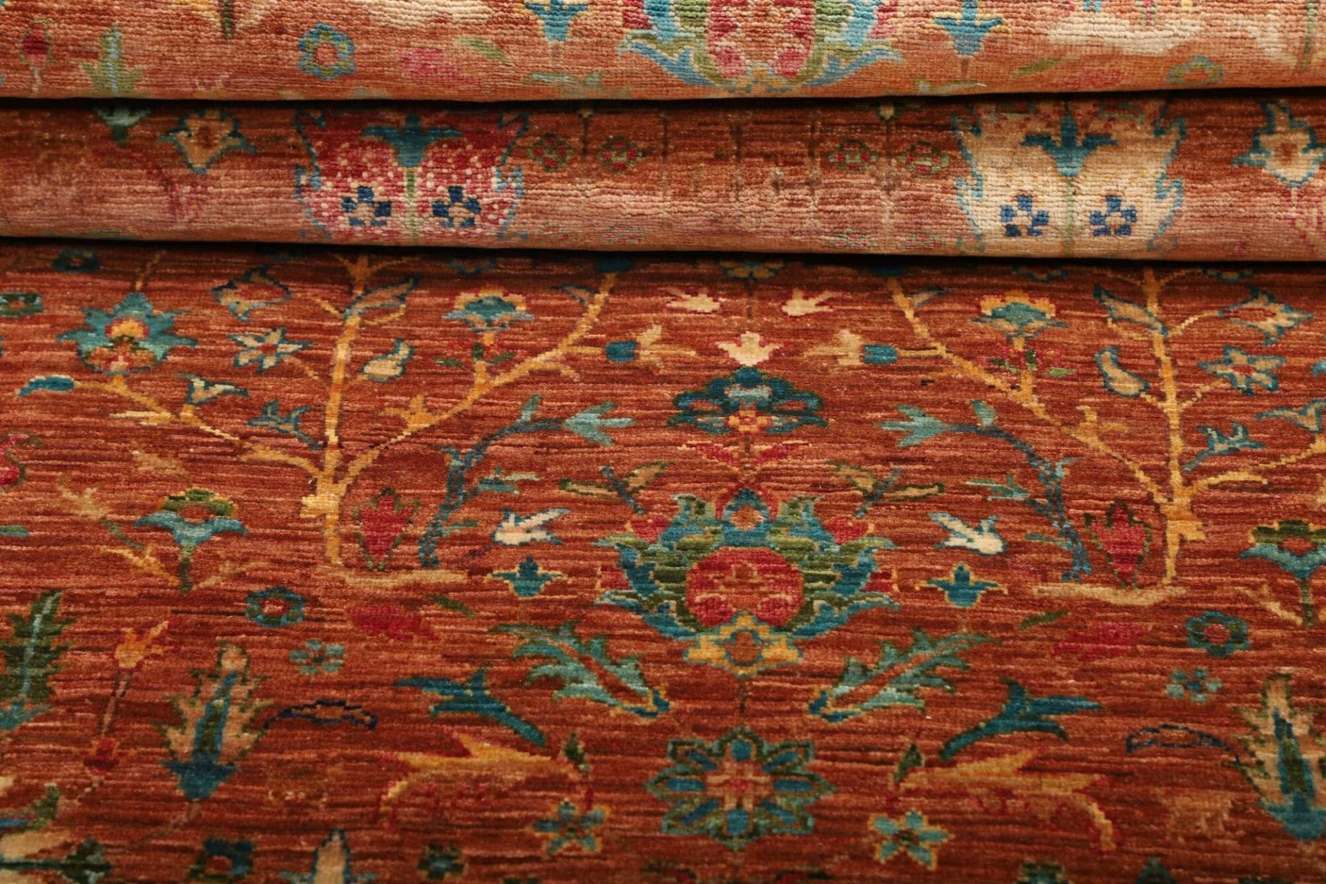 ziegler-orientteppich-87-x-294cm-schurwolle-handgeknupft-7 Ziegler Orientteppich 87 × 294 cm aus Wolle, handgeknüpft