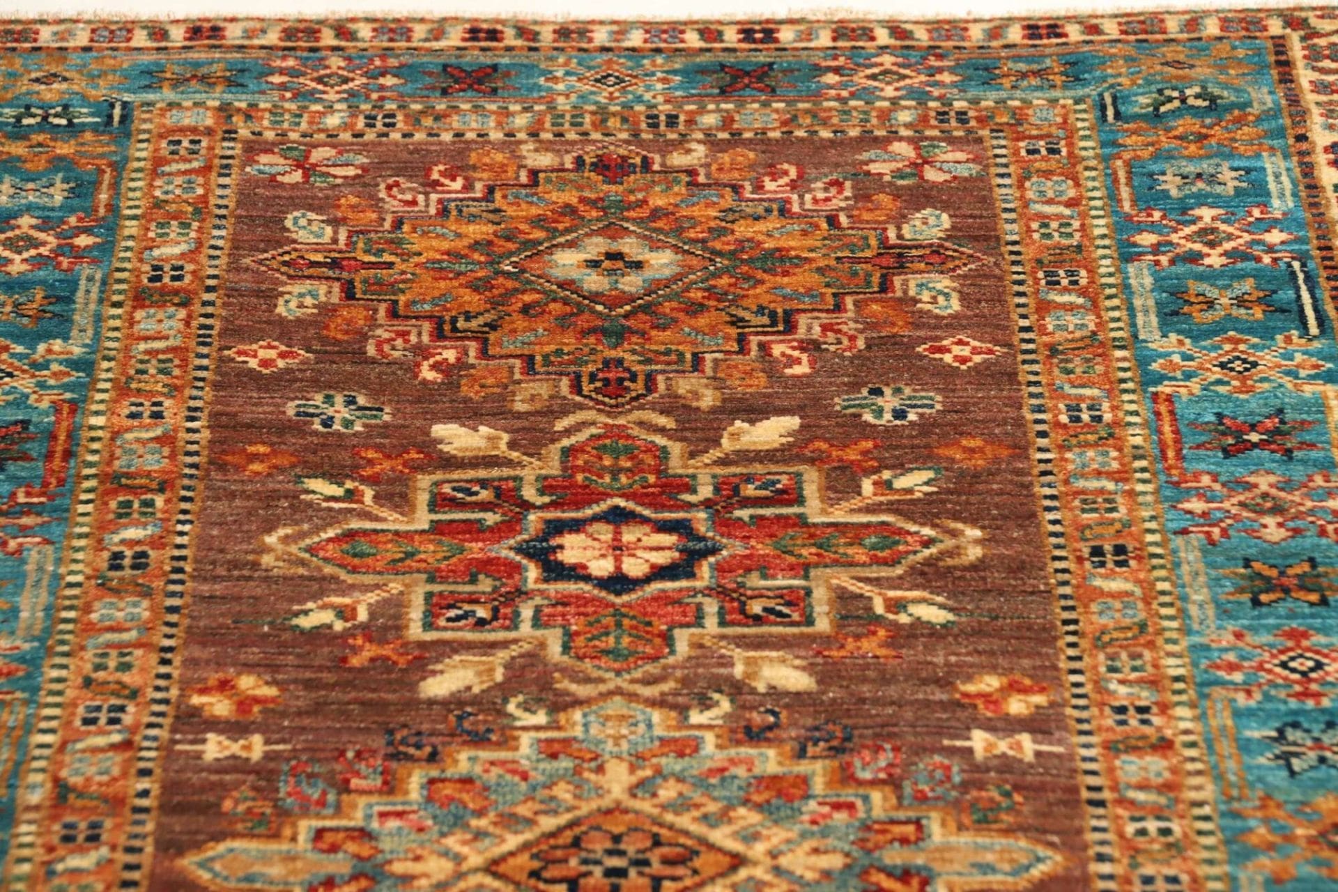 Handgeknüpfter Kazak Orientteppich, 85 × 298 cm, Wolle