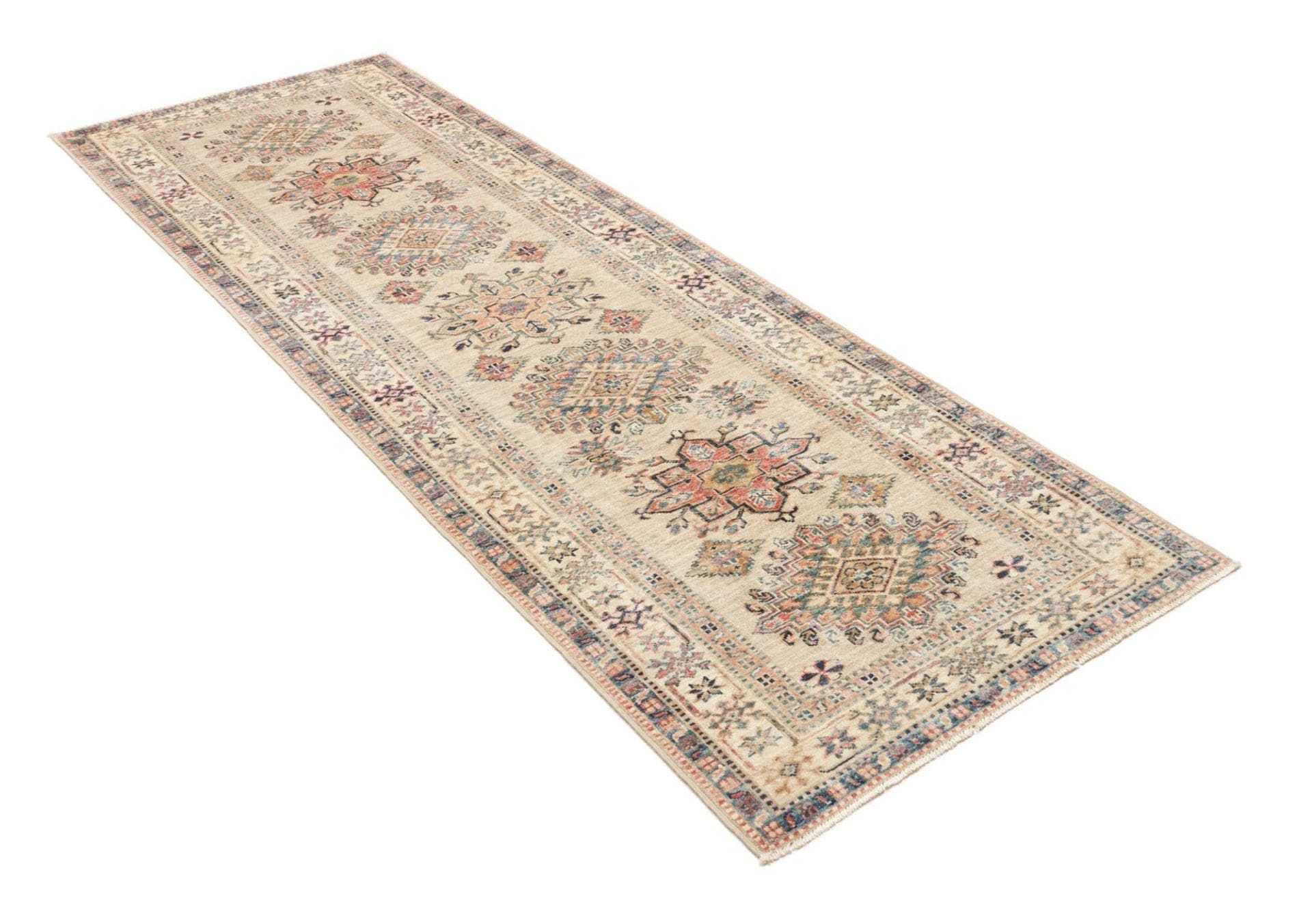 Kazak Orientteppich aus Pakistan, 86 × 257 cm