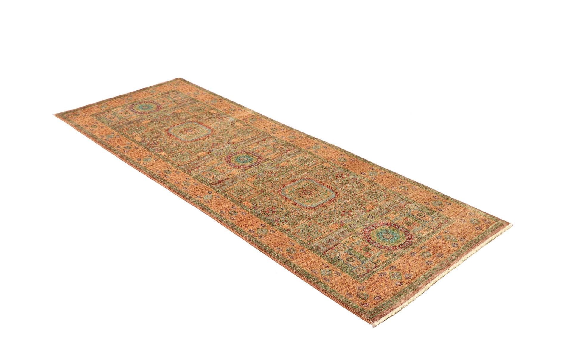 Mamluk Orientteppich aus Pakistan, 79 × 202 cm