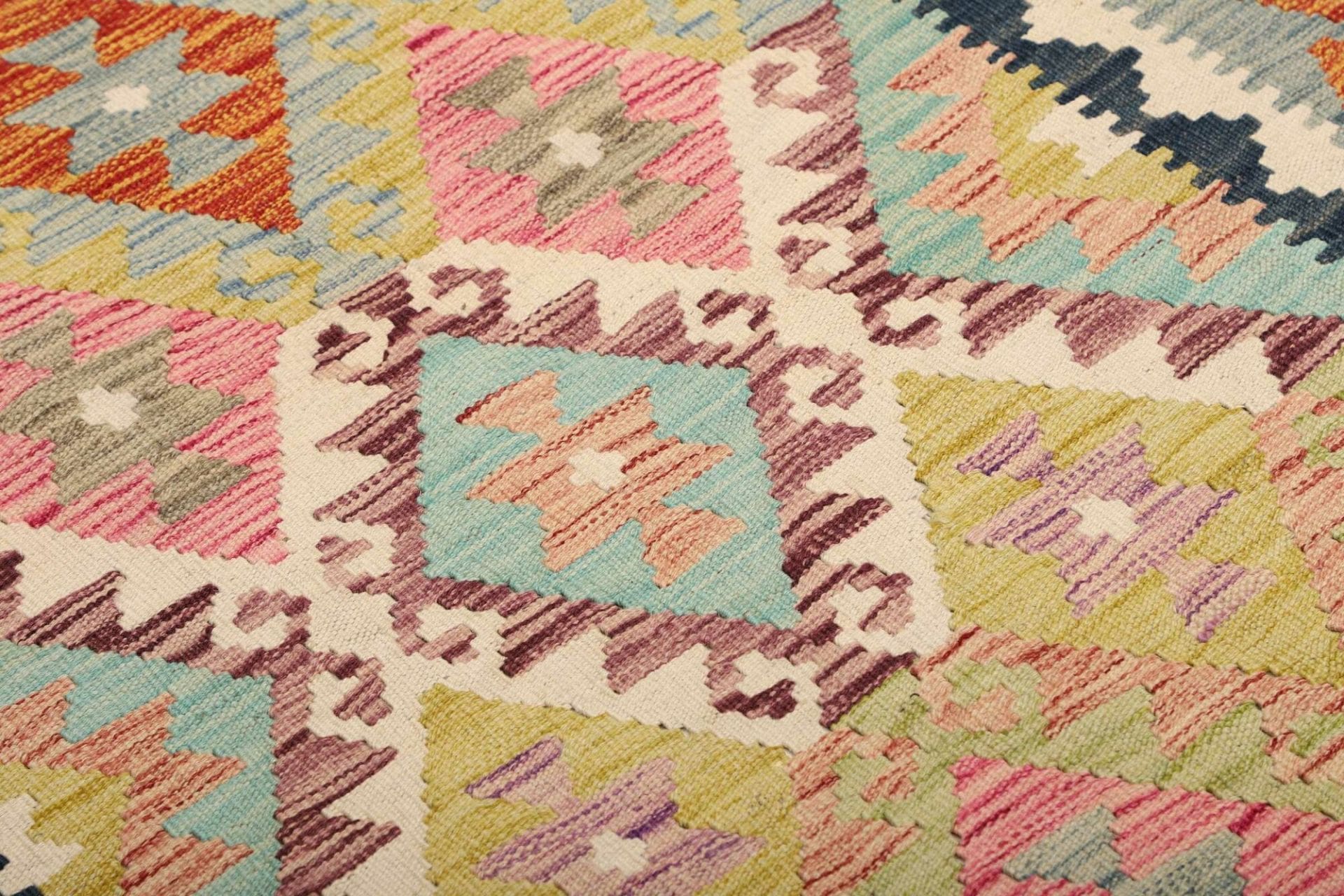 Kelim aus Pakistan, 101 × 204 cm