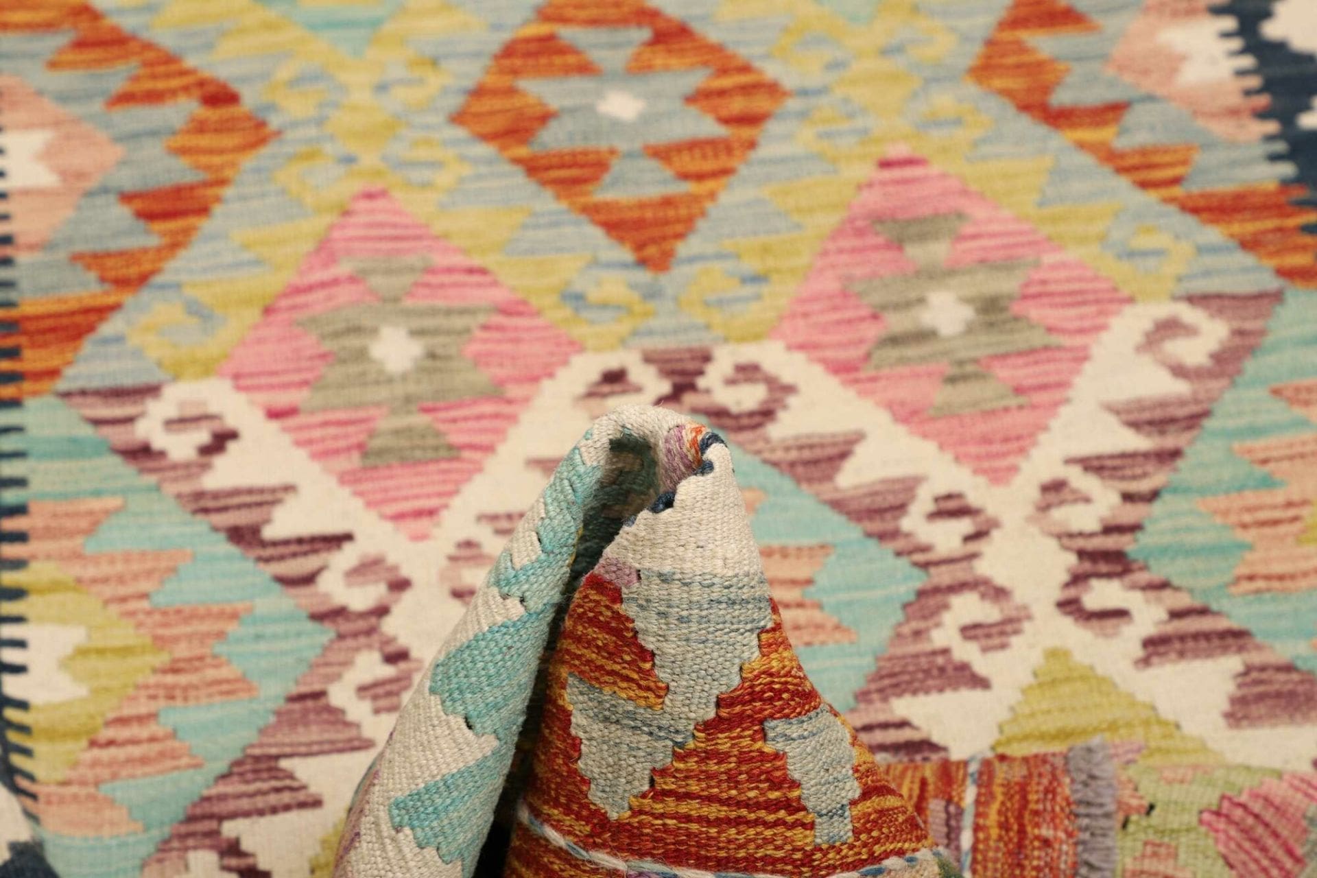 Kelim aus Pakistan, 101 × 204 cm