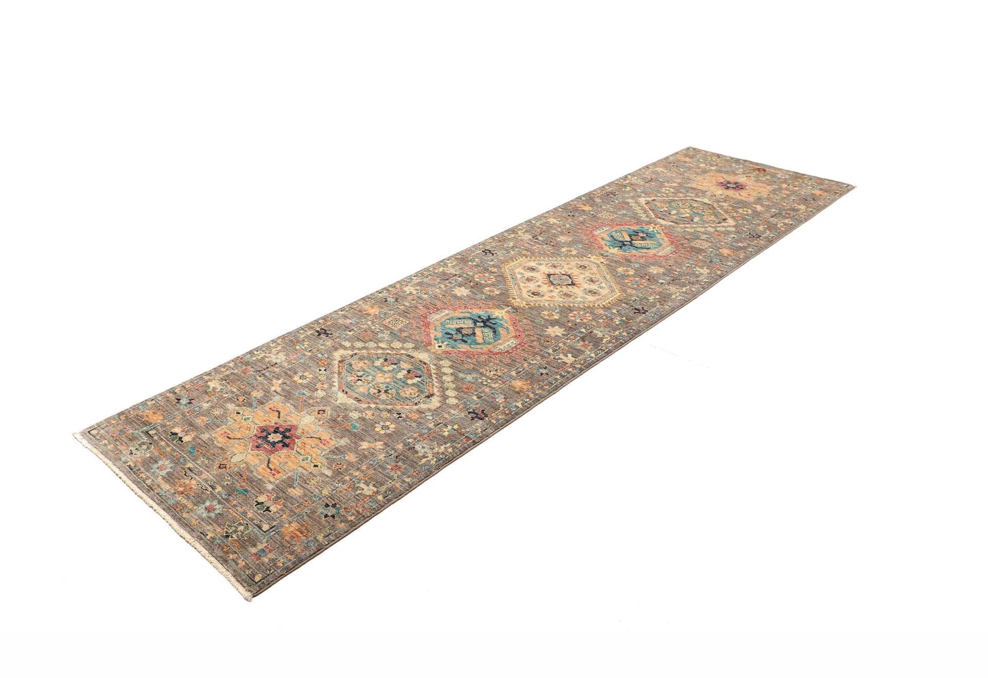 Samarkand Orientteppich 84 × 295 cm aus Wolle, handgeknüpft
