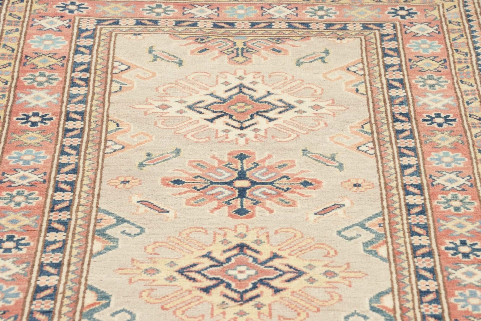 Kazak Orientteppich 88 × 294 cm aus Wolle, handgeknüpft