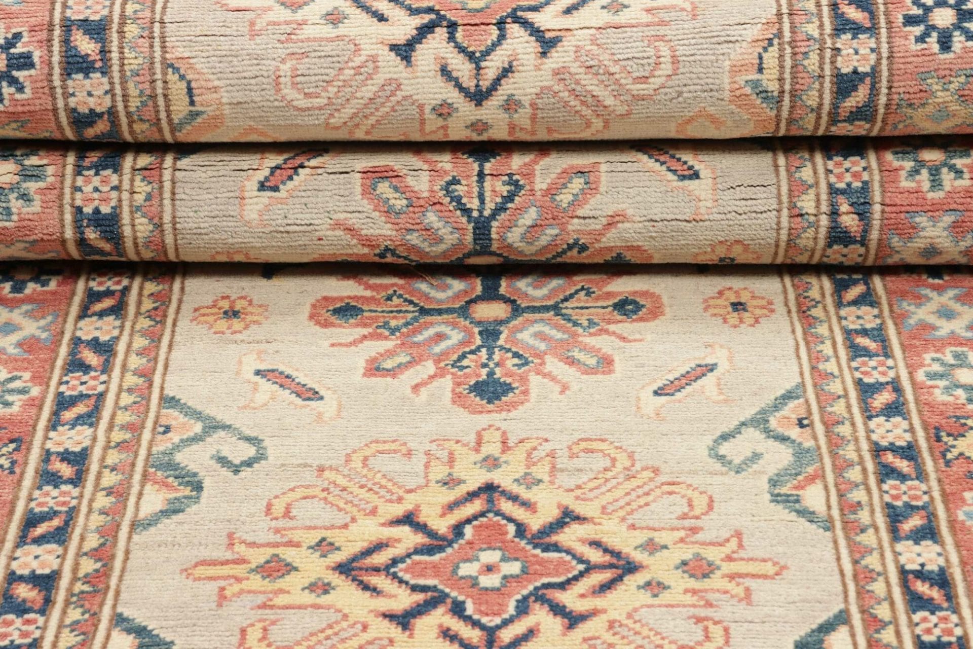 Kazak Orientteppich 88 × 294 cm aus Wolle, handgeknüpft